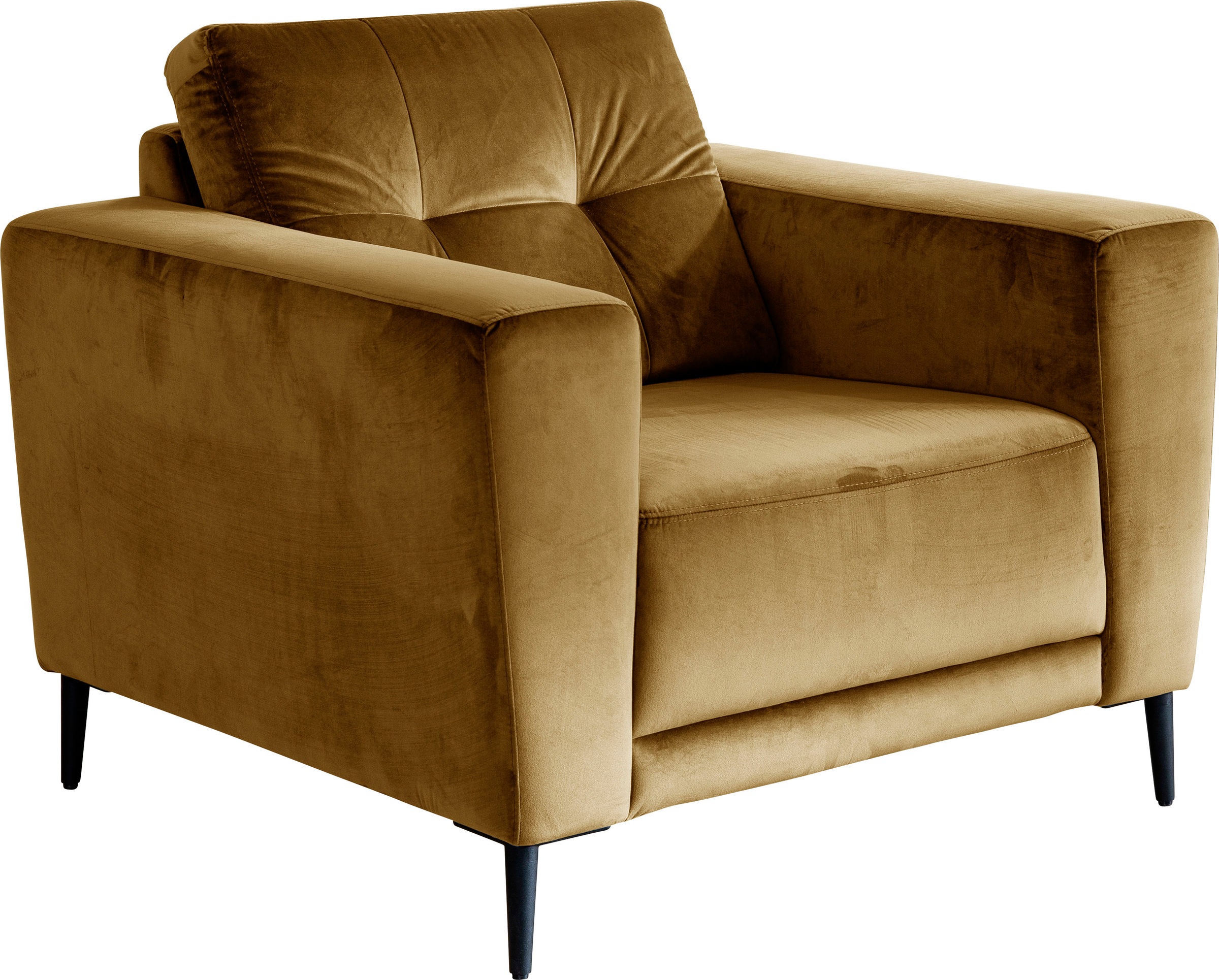 Trends by HG Sessel »Barcelona«, mit Metallfuss, frei im Raum stellbar