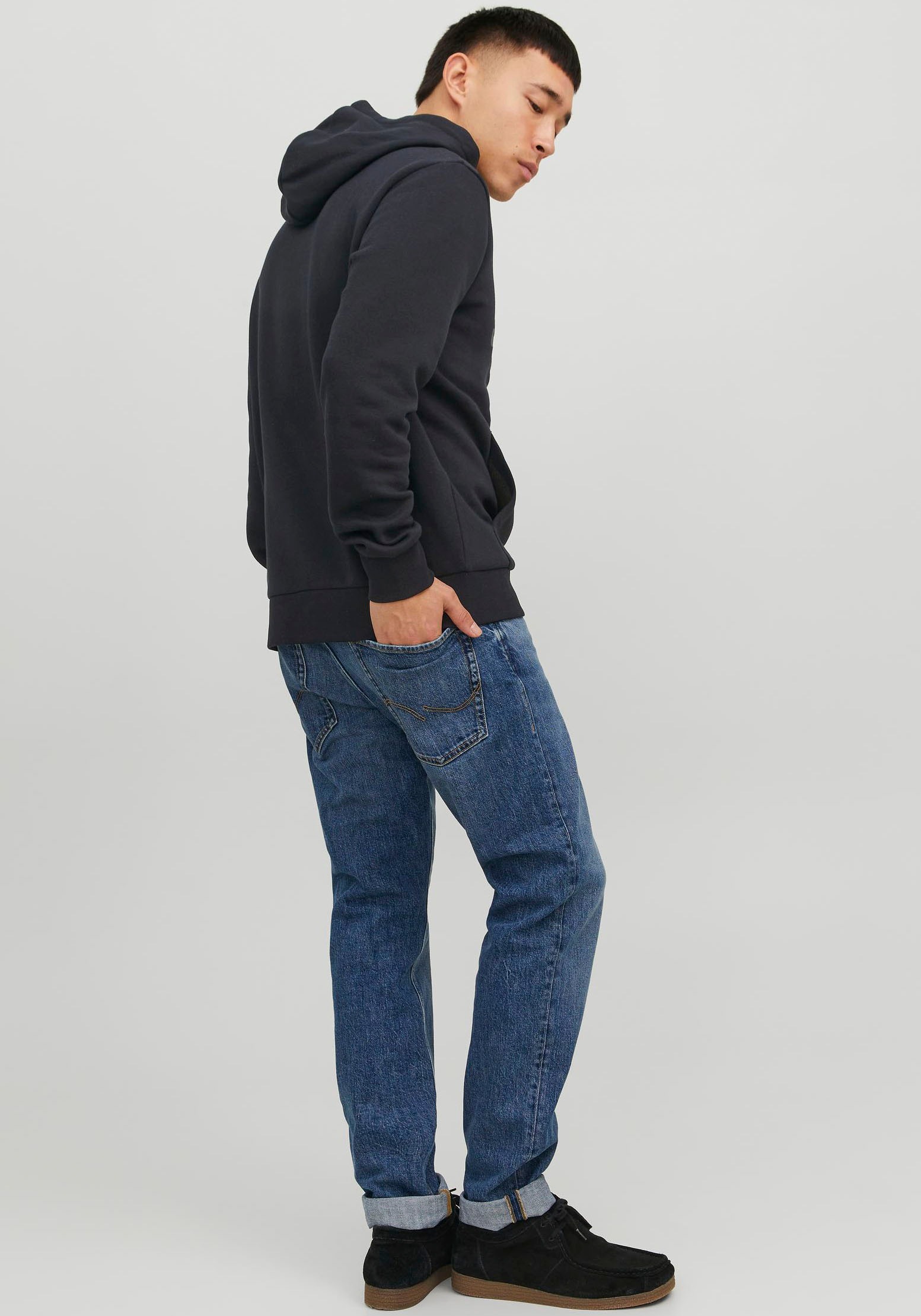 Jack & Jones Kapuzensweatshirt »JJECORP LOGO SWEAT HOOD NOOS«, mit Logo Print