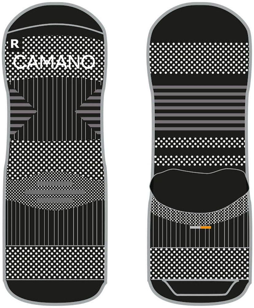 Camano Kurzsocken »function«, (4 Paar), Performance, Multi Sportsocken, Fußgewölbe-Stütze, gepolsterte Sohle