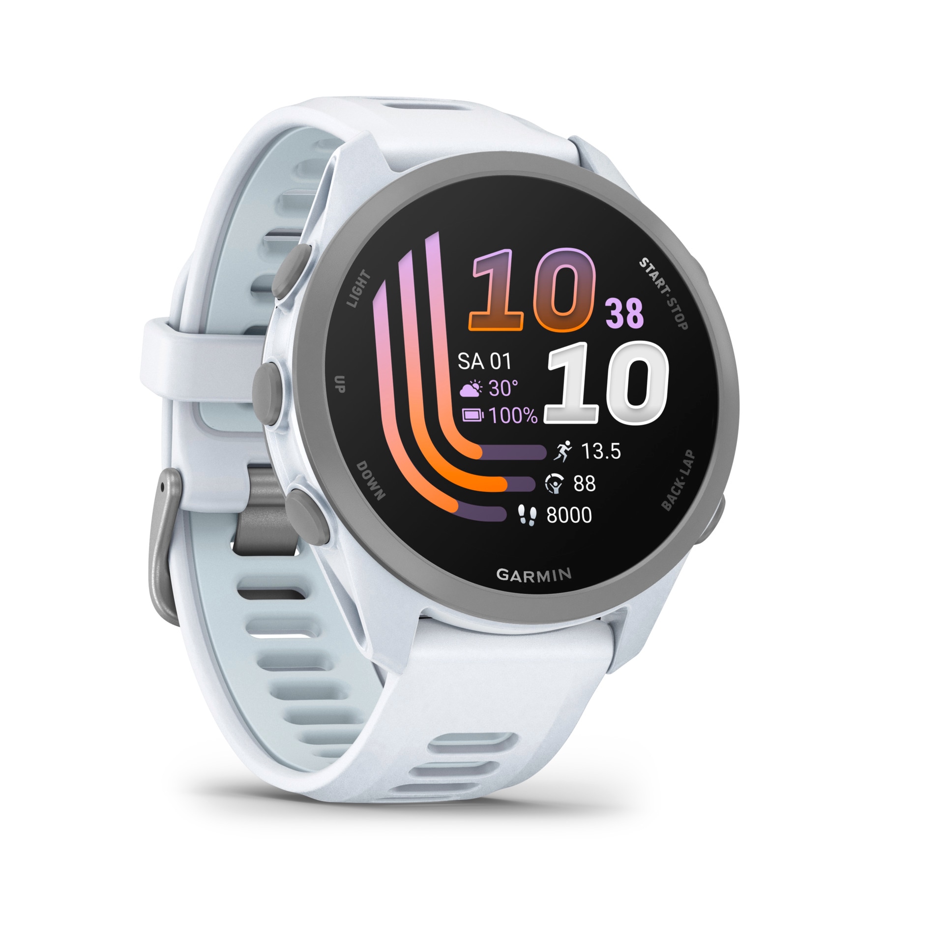 Garmin Smartwatch »Forerunner 170 mit Silikonarmband 20 mm«(/ 1,2 ″)