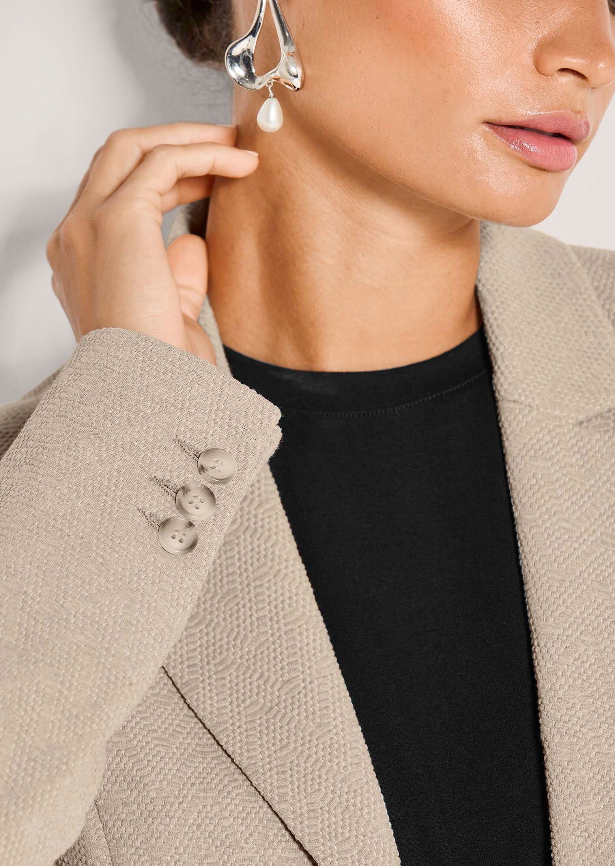 MADELEINE Jackenblazer »Blazer Eleganter Einreiher mit Reverskragen«