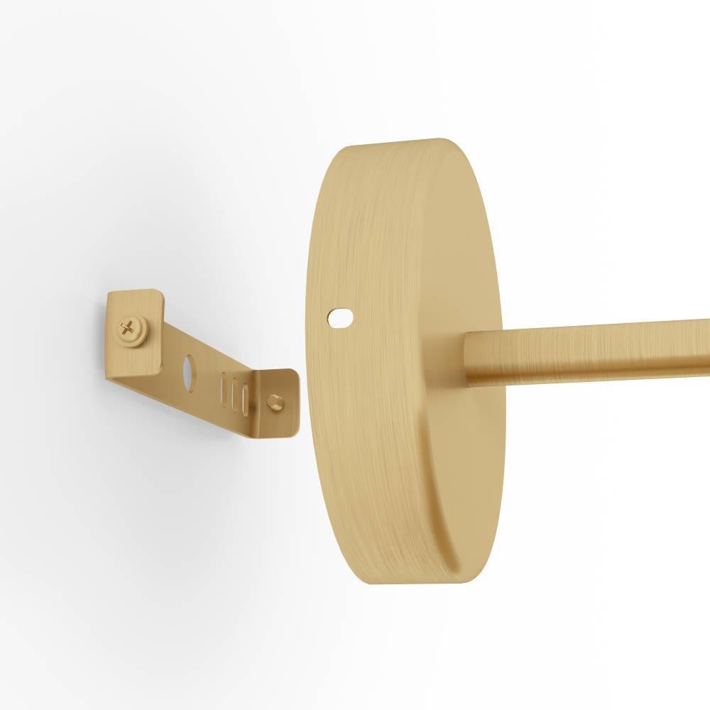 EGLO Wandleuchte »ESCANDELL« E27 1 Stk. Wandleuchte, Flurlampe aus Metall in Messing-Gebürstet, E27 Fassung