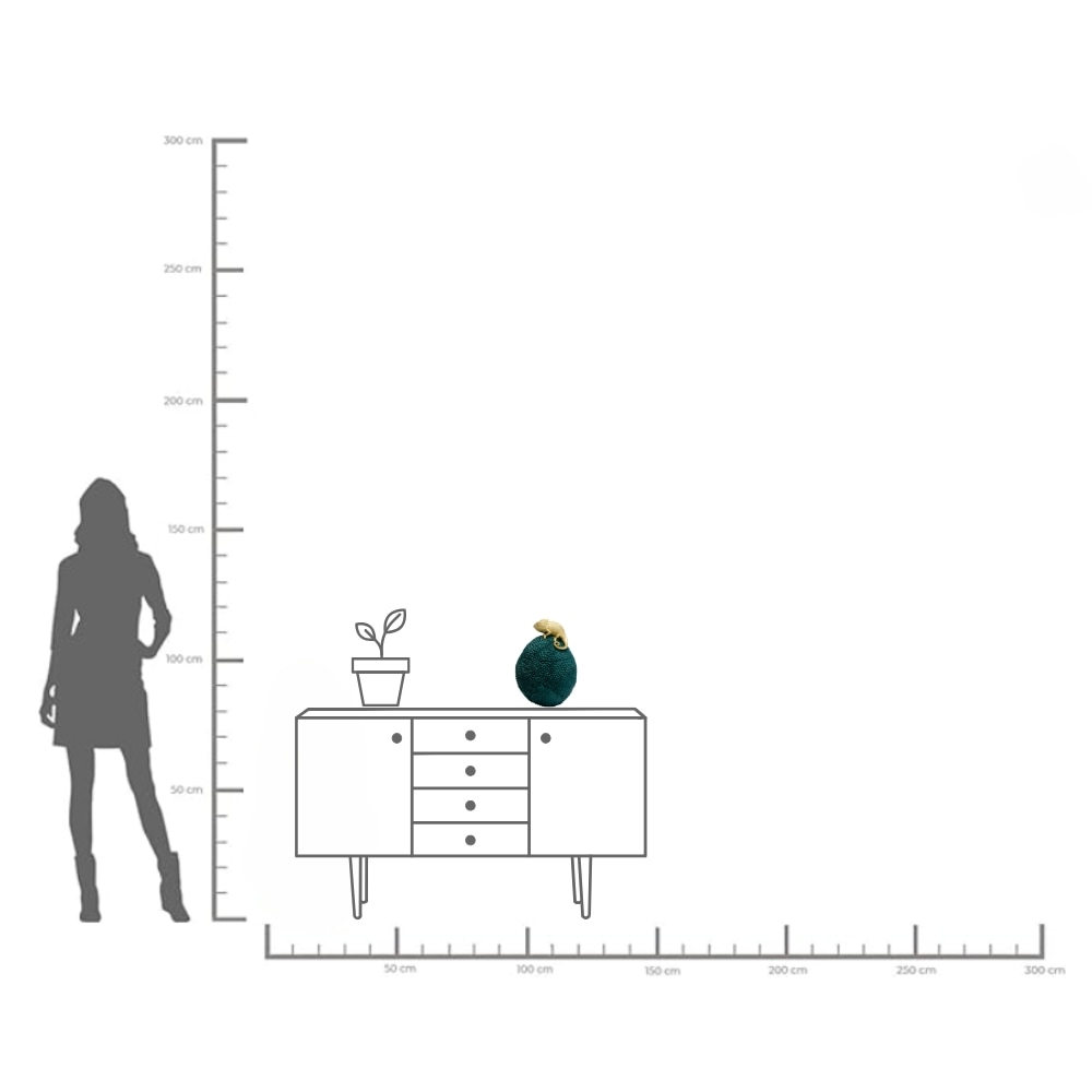Kare Design Aufbewahrungsbox »Deko Dose Chameleon«