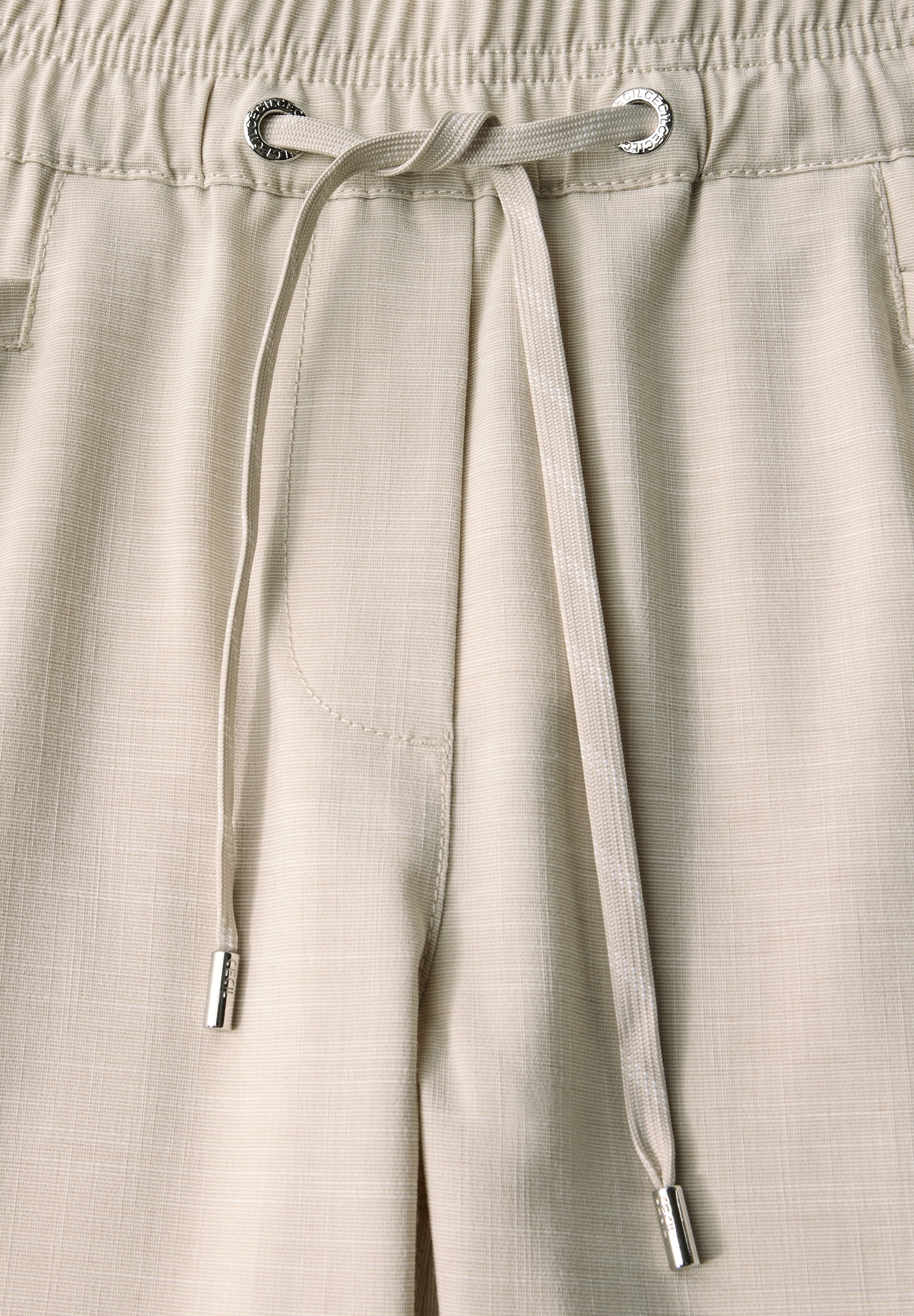 Cecil Stoffhose »Style CHELSEA«, mit elastischem Bund mit Tunnelzug