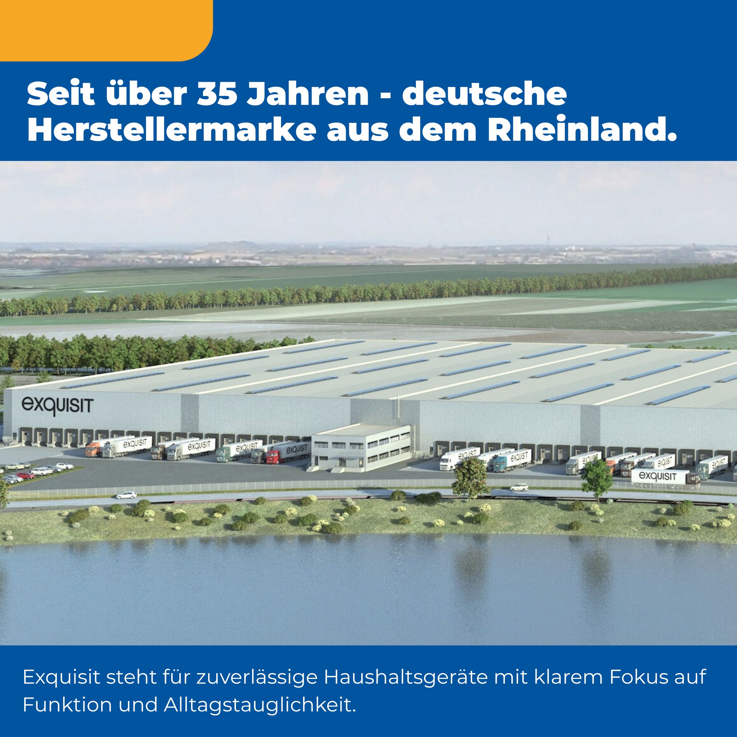 exquisit vollintegrierbarer Geschirrspüler 9614 »EGSP9614-E-030A inox« 9,5 l 14 tlg. Maßgedecke 14 Maßgedecke & flüsterleise 42 dB – stark und angenehm ruhig