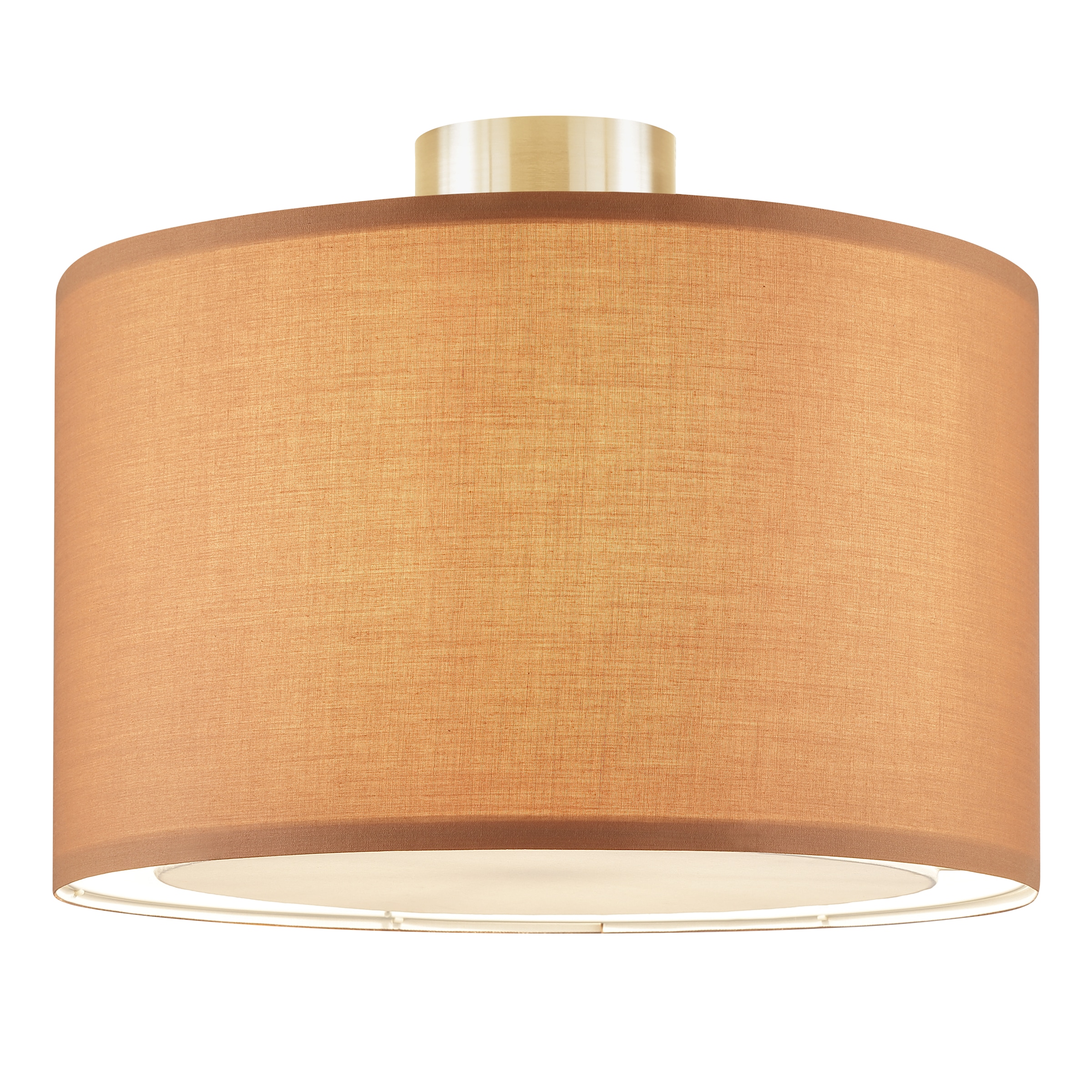 OTTO home Deckenleuchte »Stellan« E27 1 Stk. Deckenlampe mit Stoff - Schirm, Ø 40 cm, Höhe 32 cm