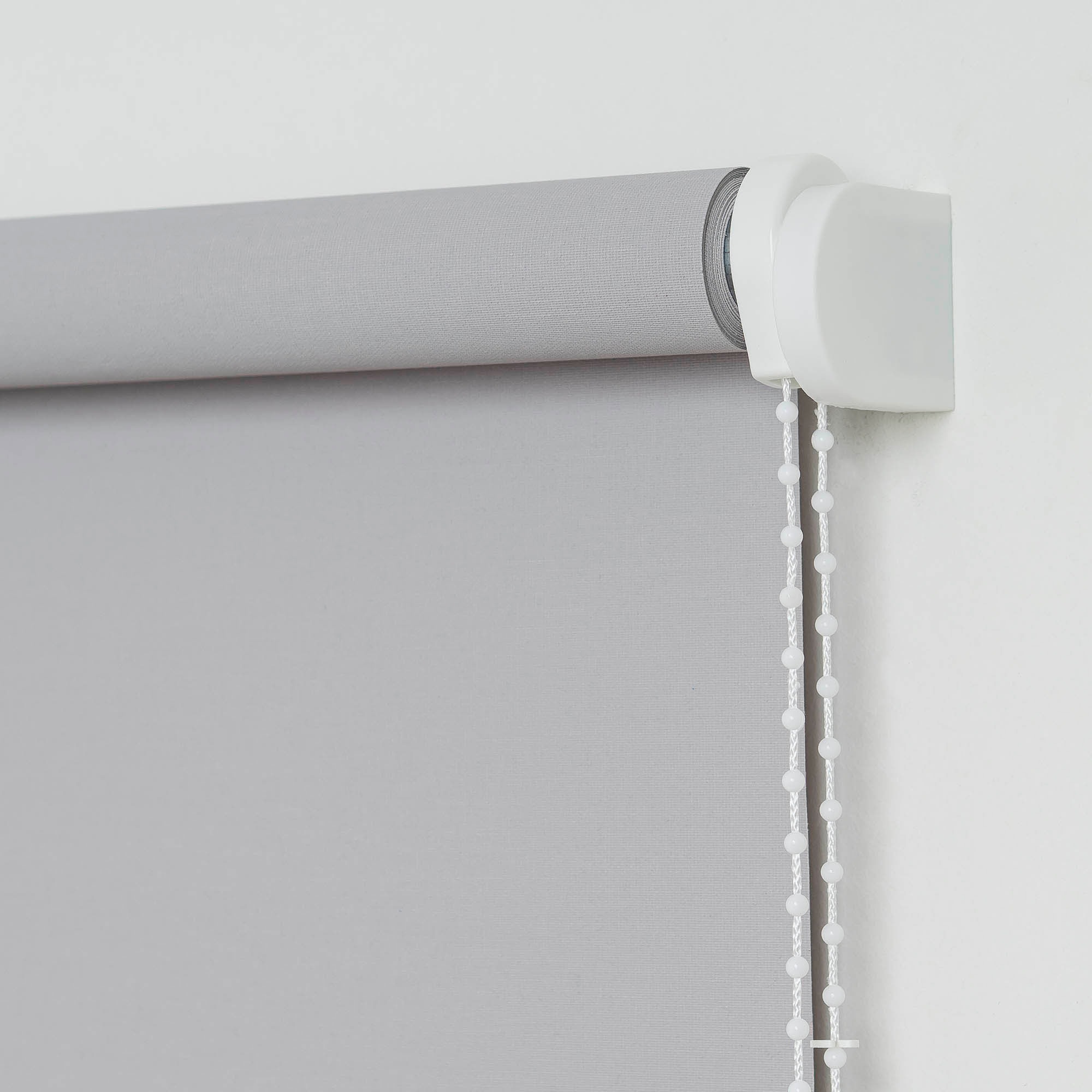 Liedeco Seitenzugrollo »Uni«, Lichtschutz, mit Bohren, freihängend, Welle 36 mm stabiler Kettenzug