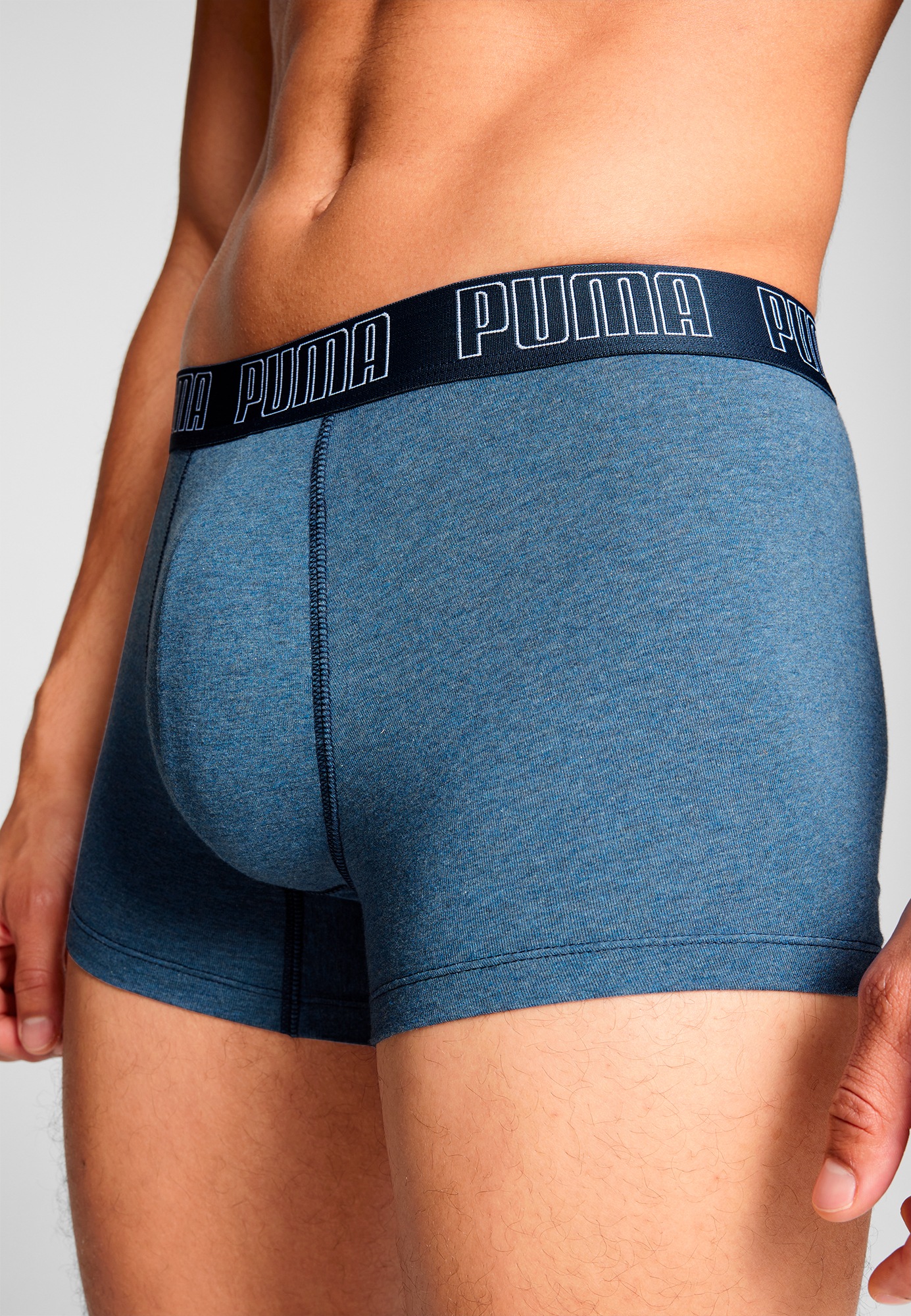 PUMA Boxer 2er Pack,  ohne Eingriff, elastisch