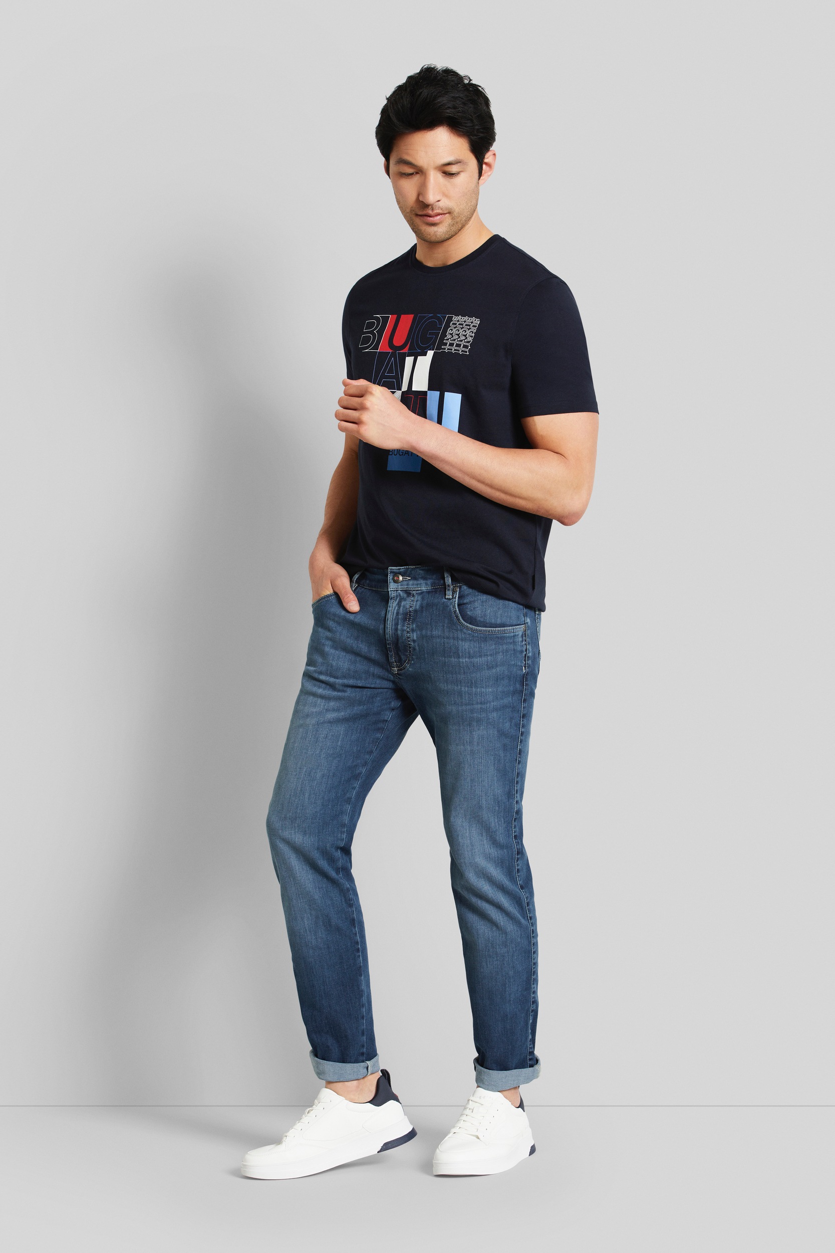 bugatti Stoffhose, mit Flexcity-Ausstattung