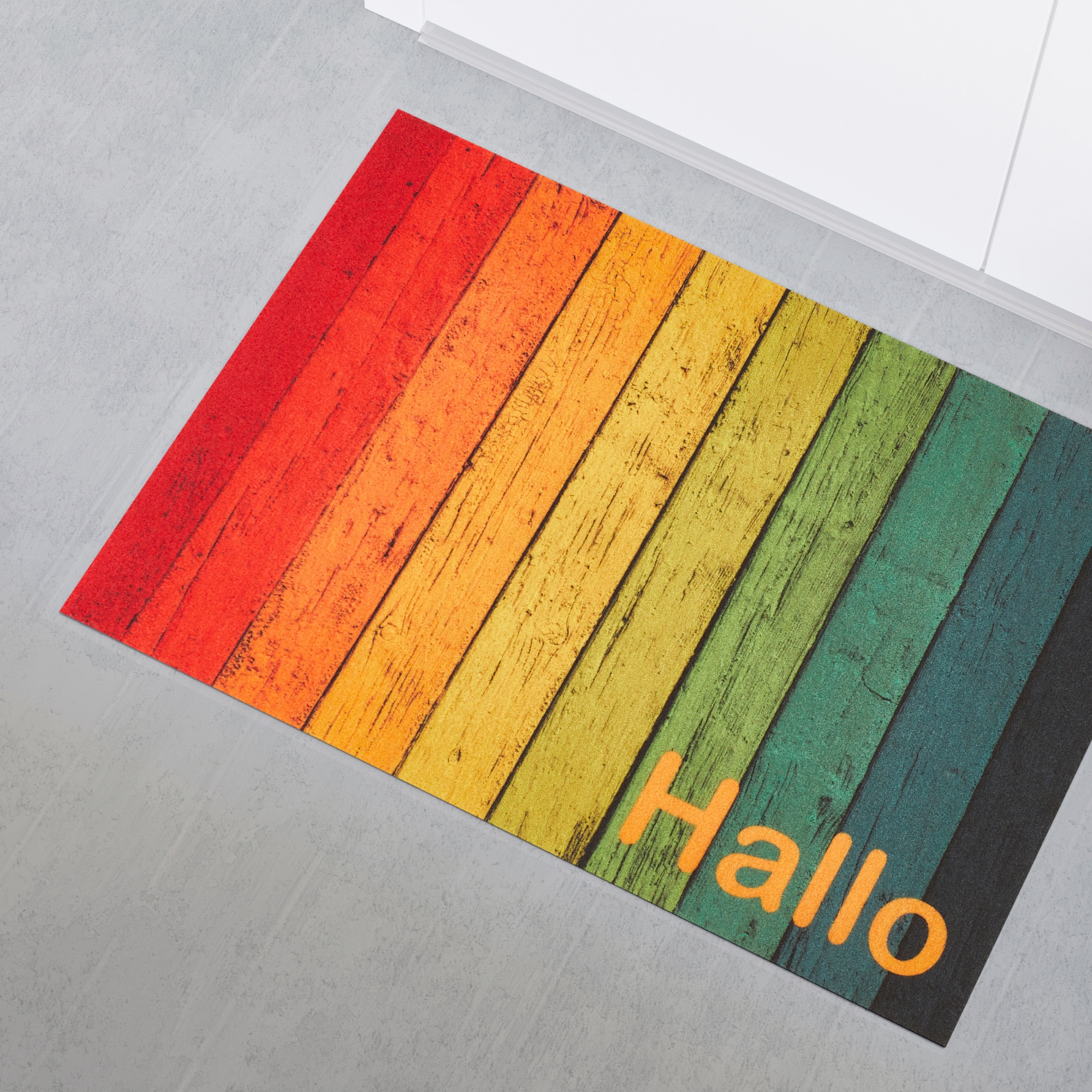 Andiamo Fußmatte »Modern«, rechteckig, 6,5 mm Höhe, Schmutzfangmatte, bedruckt, diverse Motive, In- und Outdoor geeignet