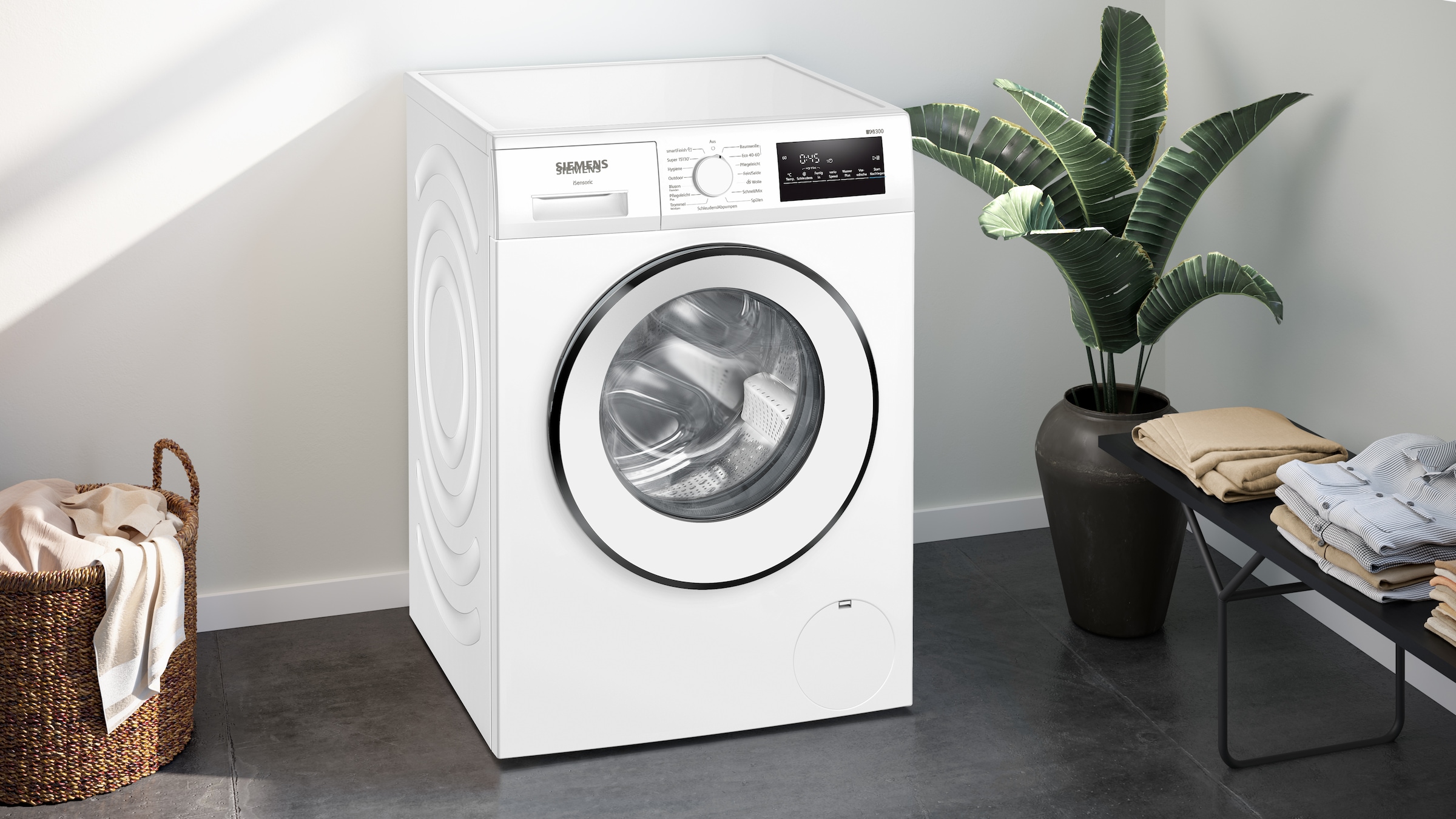 SIEMENS Waschmaschine iQ300 »WM14N226« 8 kg 1400 U/min
