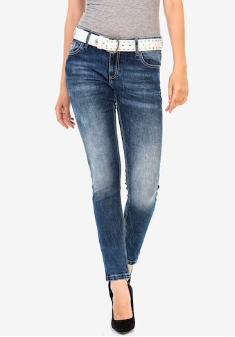 Slim-fit-Jeans, mit Stretch