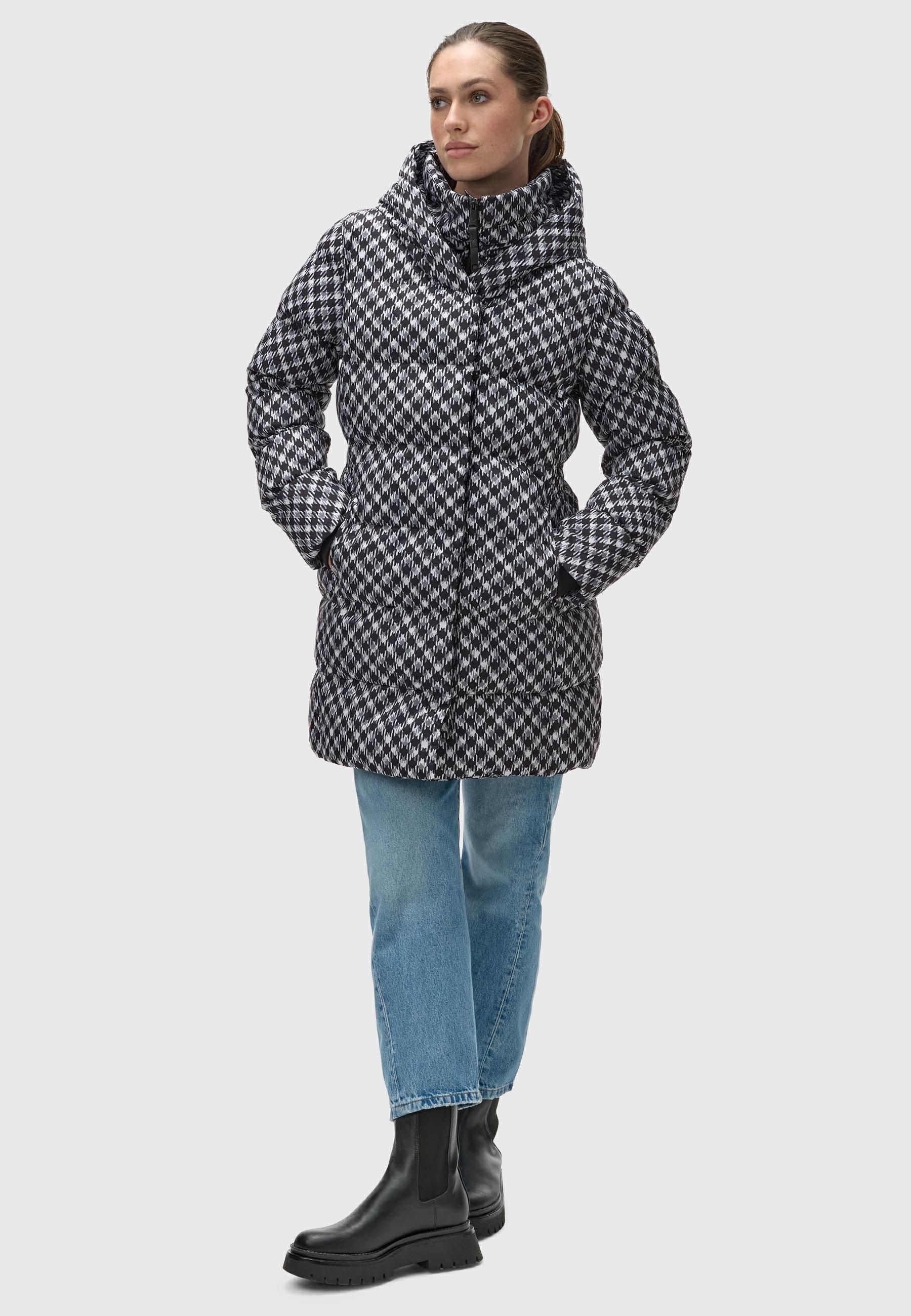 Ragwear Steppmantel »Steppmantel Niara Print«