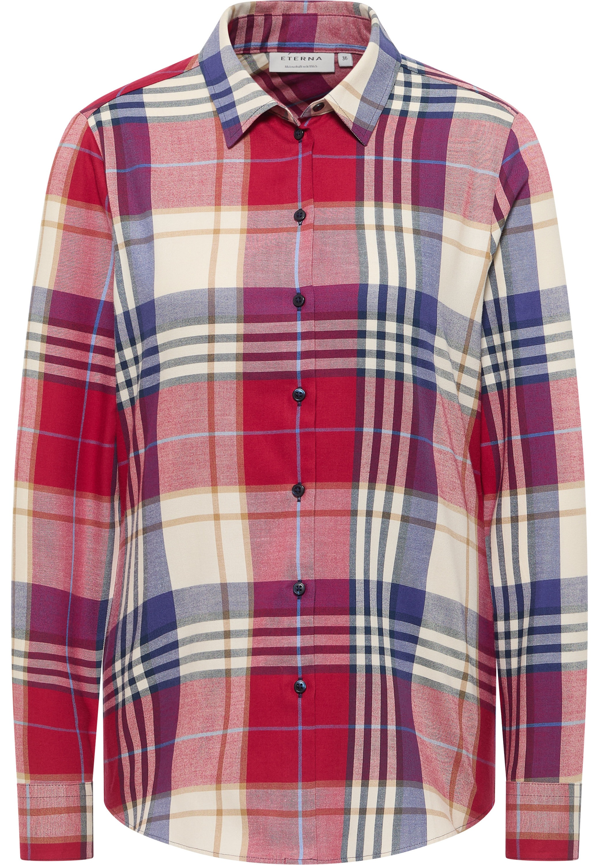 Eterna Hemdbluse »REGULAR FIT« EASY IRON (bügelleicht)
