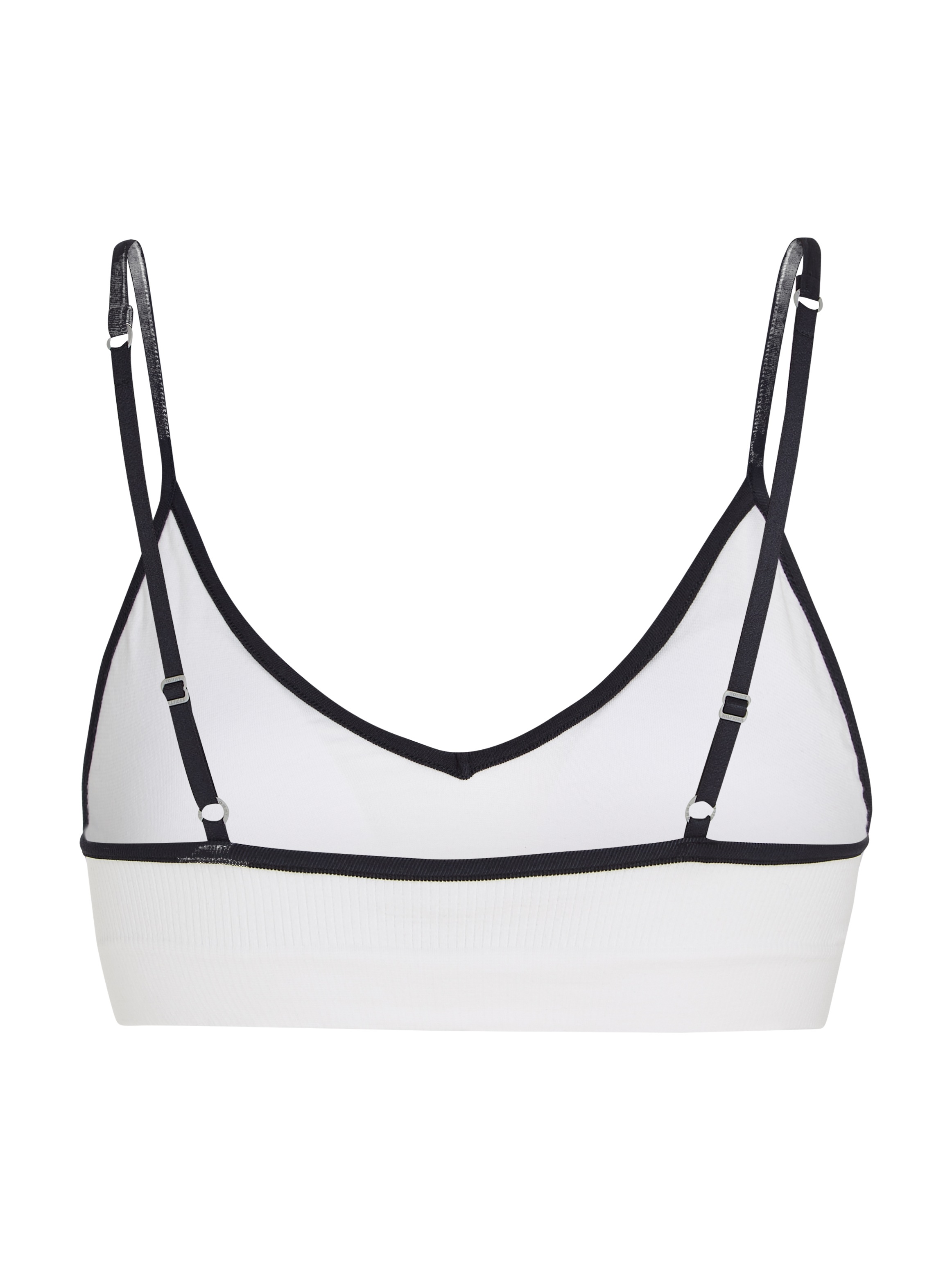 Tommy Hilfiger Underwear Bralette-BH »TRIANGLE RP«, mit verstellbaren Träger, Rippware, Logo-Schriftzug