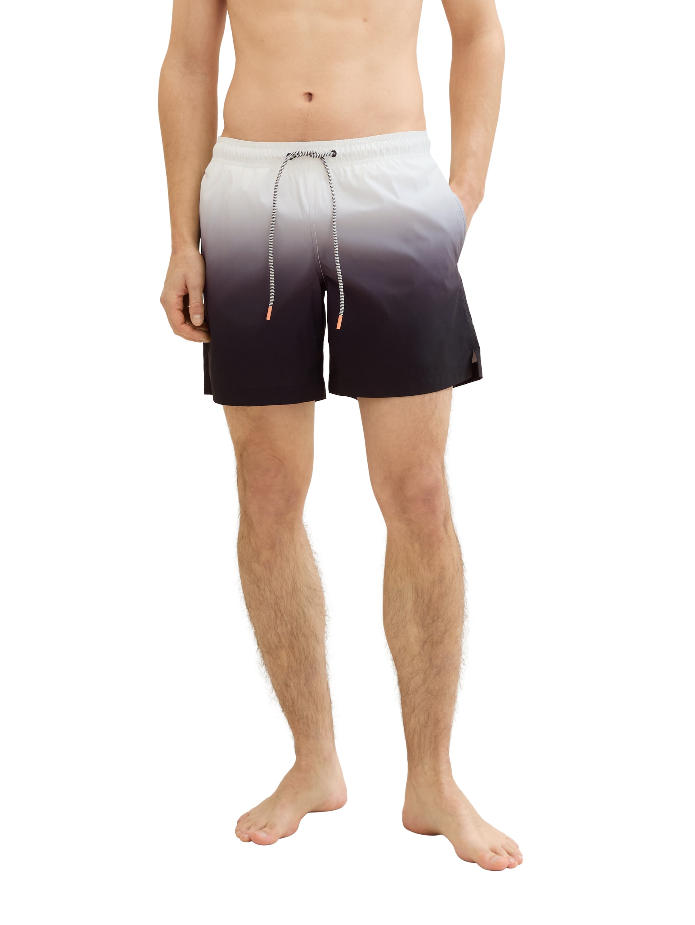 Badeshorts, gemustert mit Eingrifftaschen