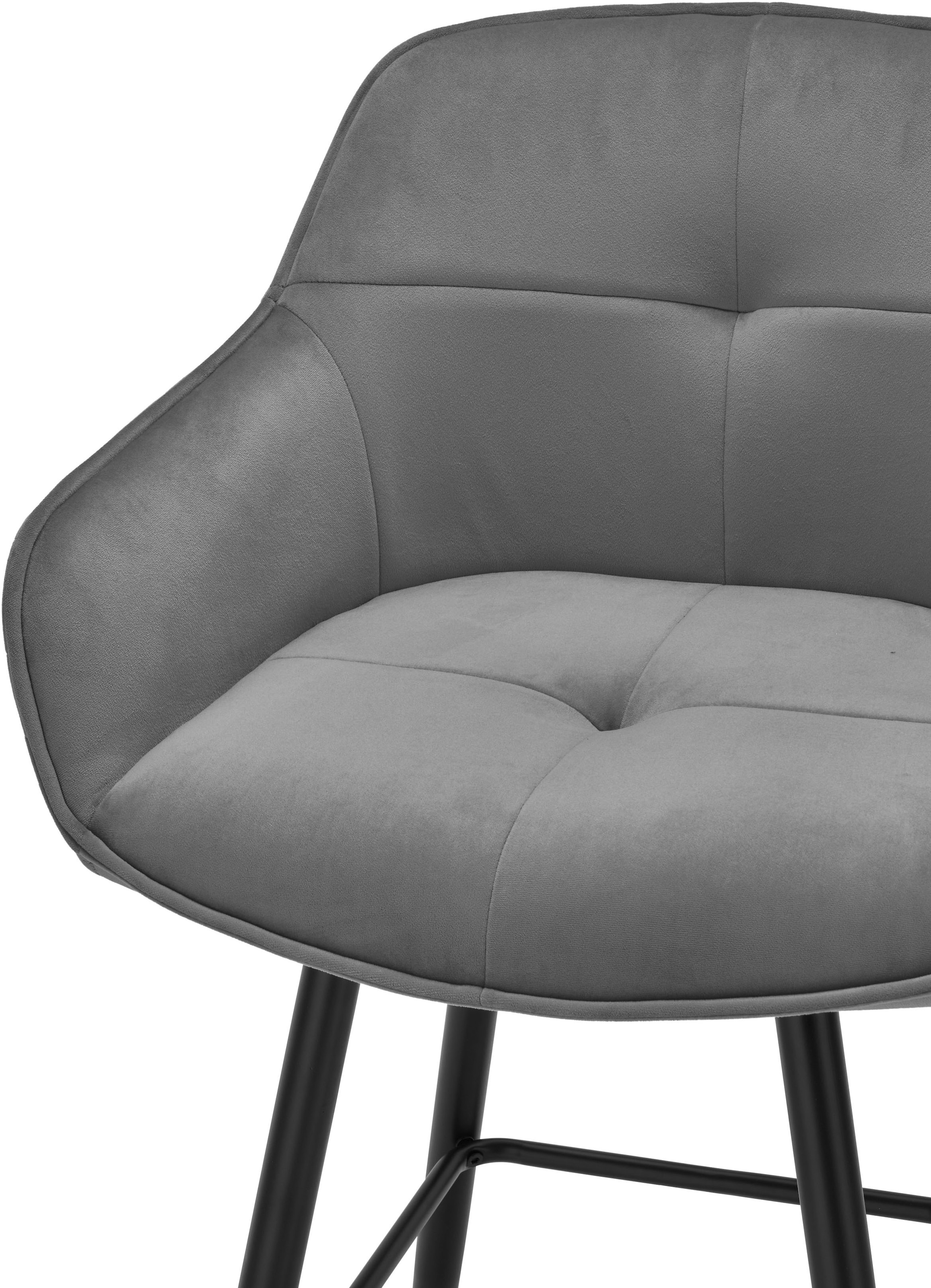 Stolkom Barhocker »Emma«, (Set, 2 St.), Komfortsitzhöhe 73 cm, 180°drehbar Auto Return funktion
