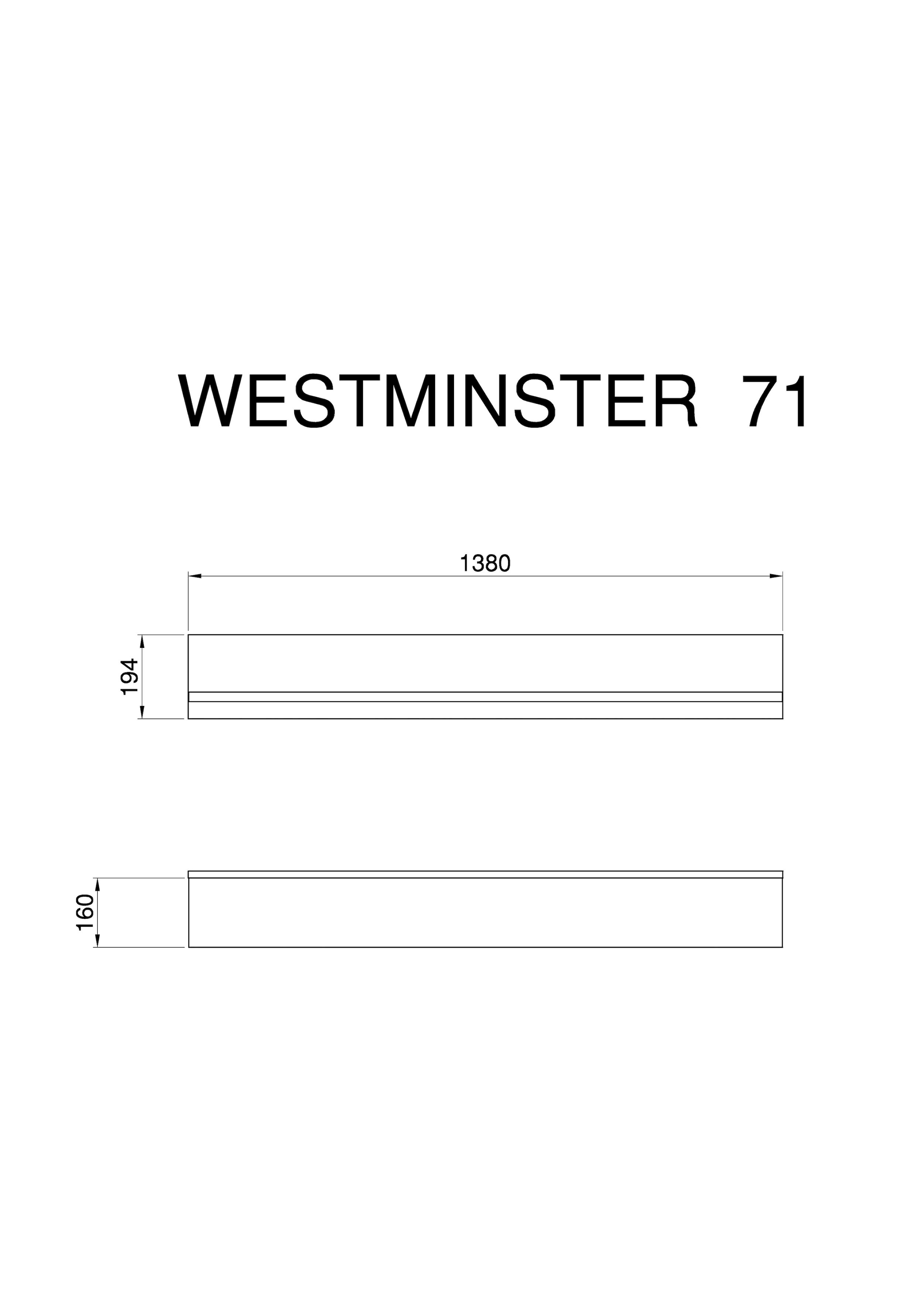 Home affaire Wohnwand »Westminster«, (Set, 2 St.), im romantischen Landhausstil