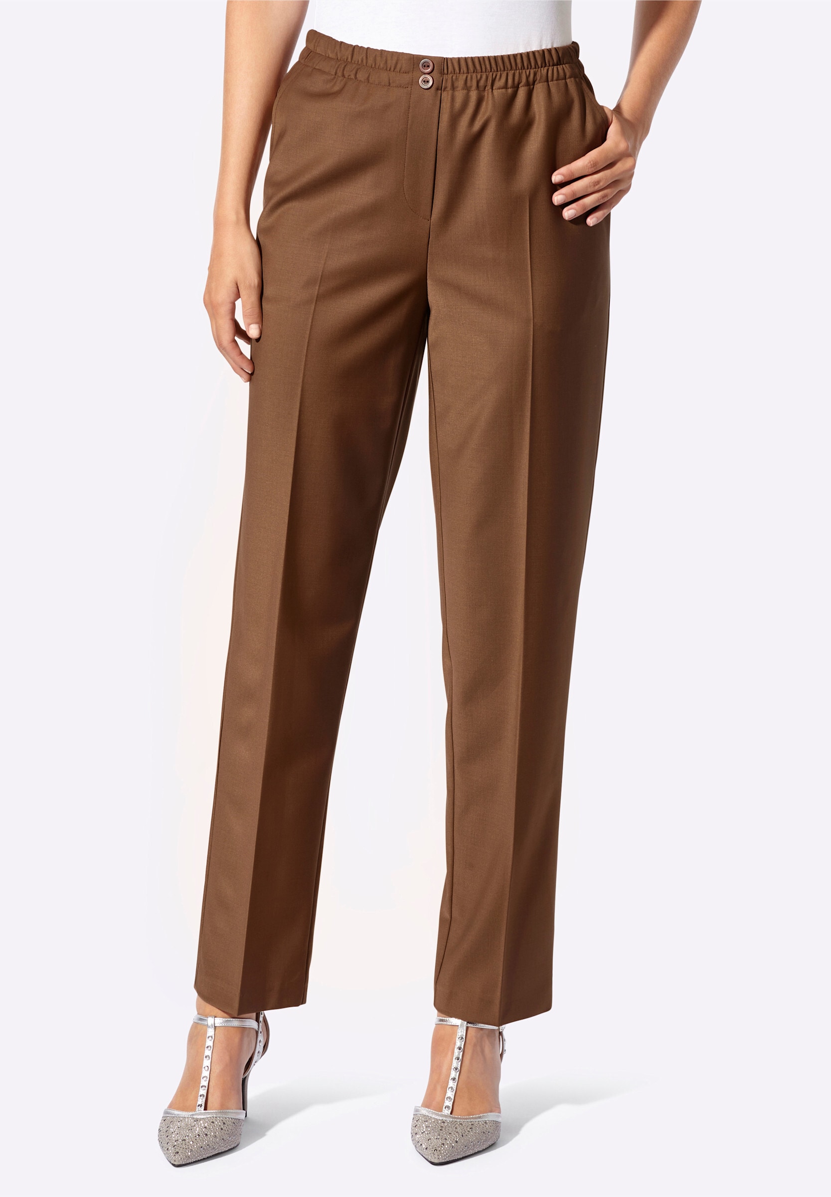 Come on Schlupfhose »Reisehose Schlupfhose mit Sicherheitstaschen«