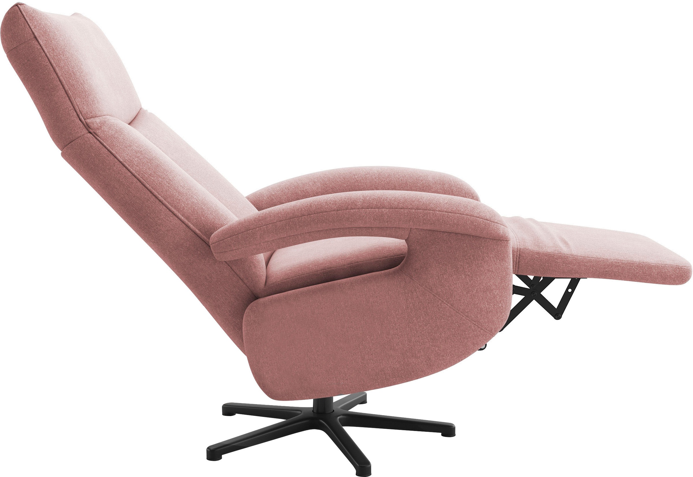 sit&more TV-Sessel »Zoe, inkl. Kopfteilverstellung & 360° Drehfunktion«, wahlweise mit 2 Motoren, Akku & Aufstehhilfe