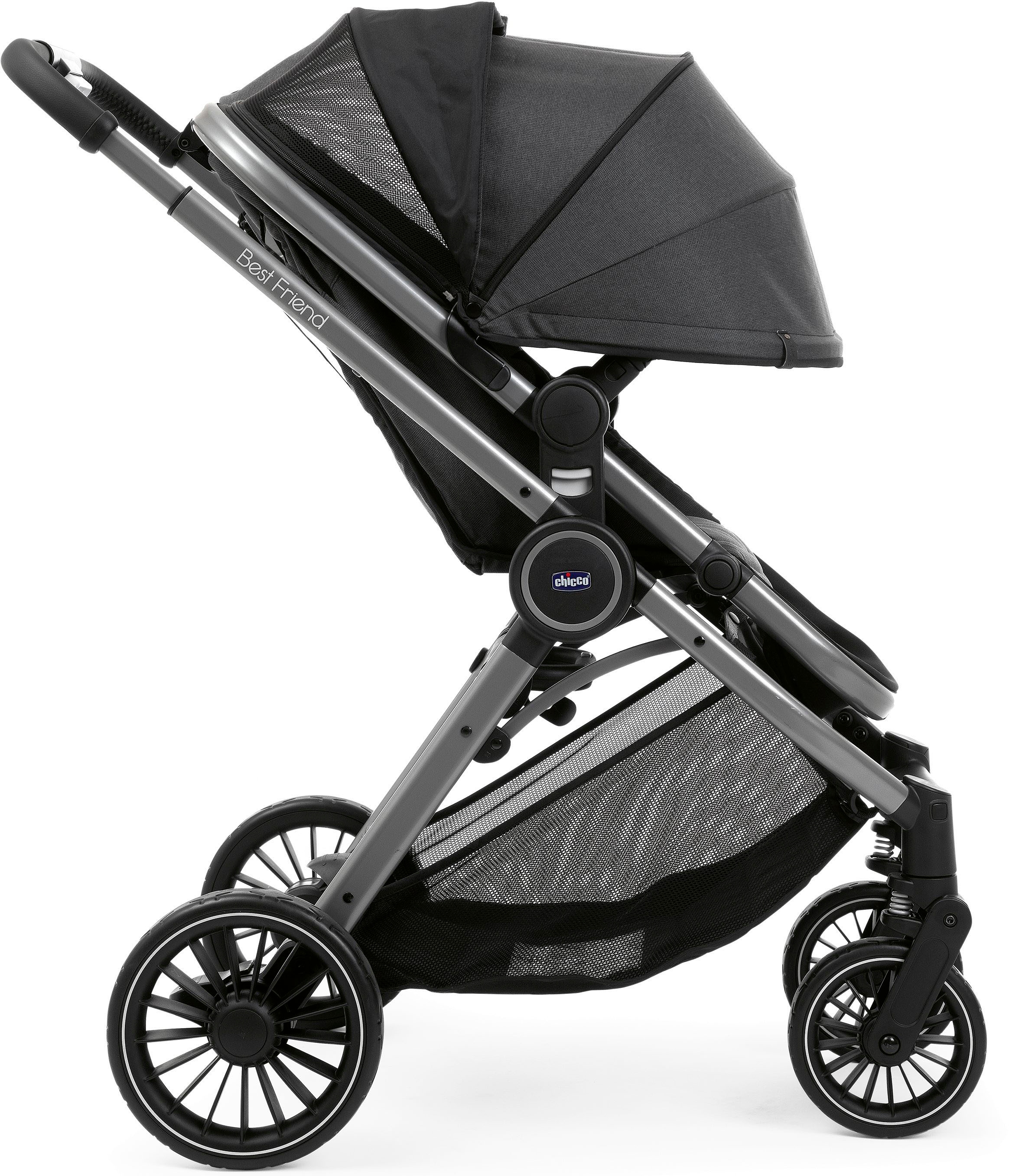 Chicco Sportbuggy »Buggy Best Friend Pro, pirate black«, inklusive Regenschutz