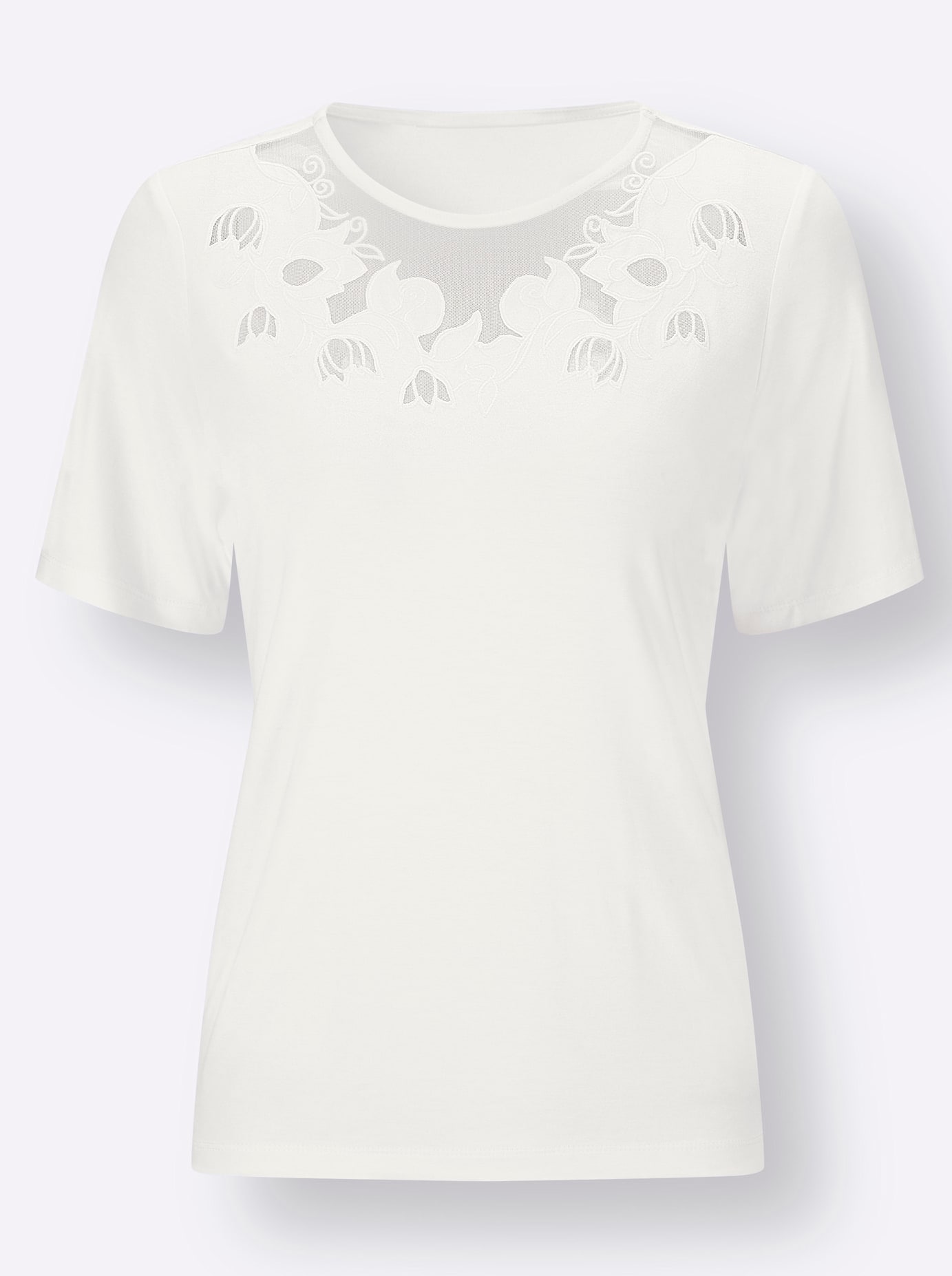 creation L Rundhalsshirt »Shirt«, (1 tlg.)