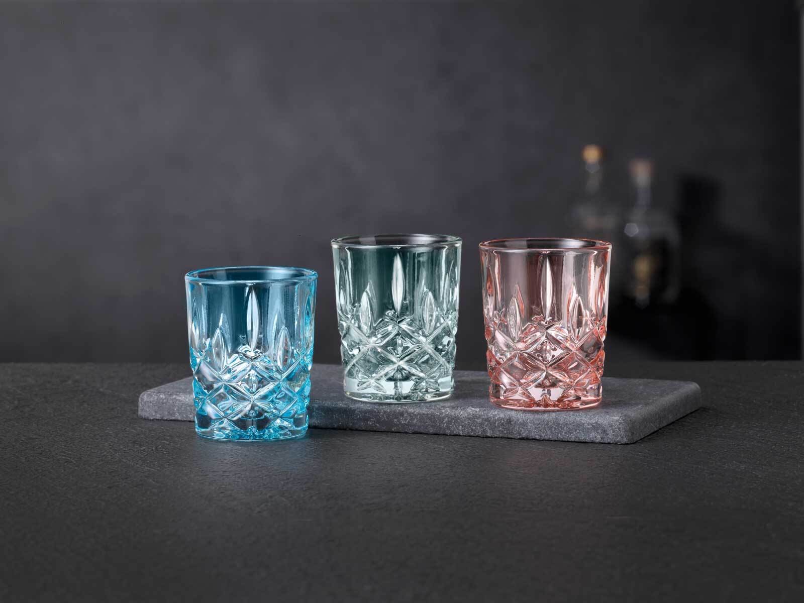 Nachtmann Schnapsglas »Stamper Mixed Colors Noblesse 55 ml 6er Set bunt«