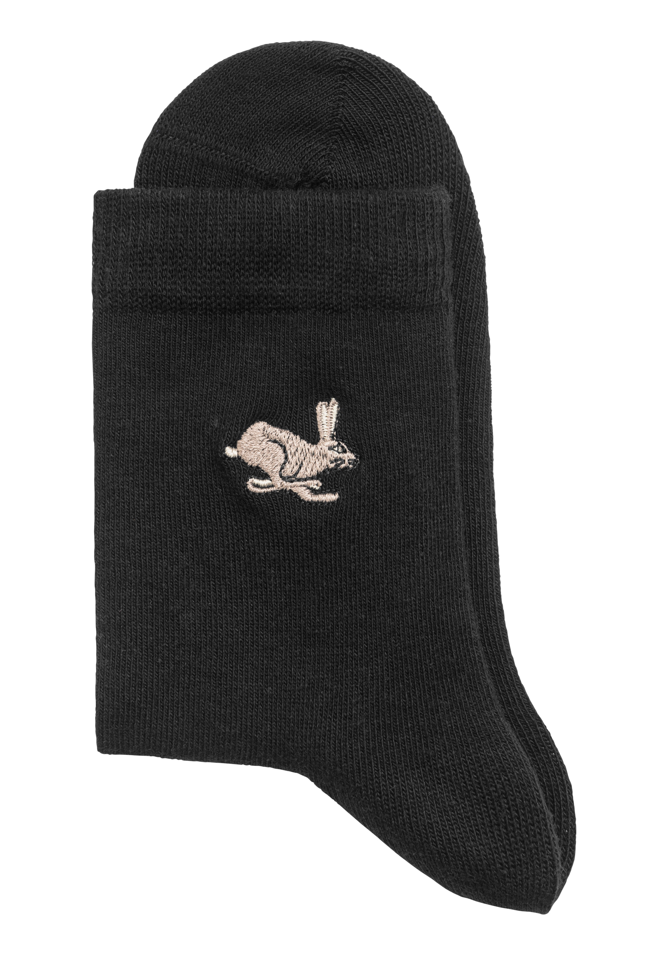 H.I.S Socken, (Set, 5 Paar), mit hochwertiger Stickerei