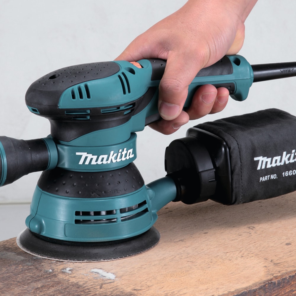 Makita Exzenterschleifer »BO5041J«, 300 W, 125mm, inkl. Aufbewahrungskoffer