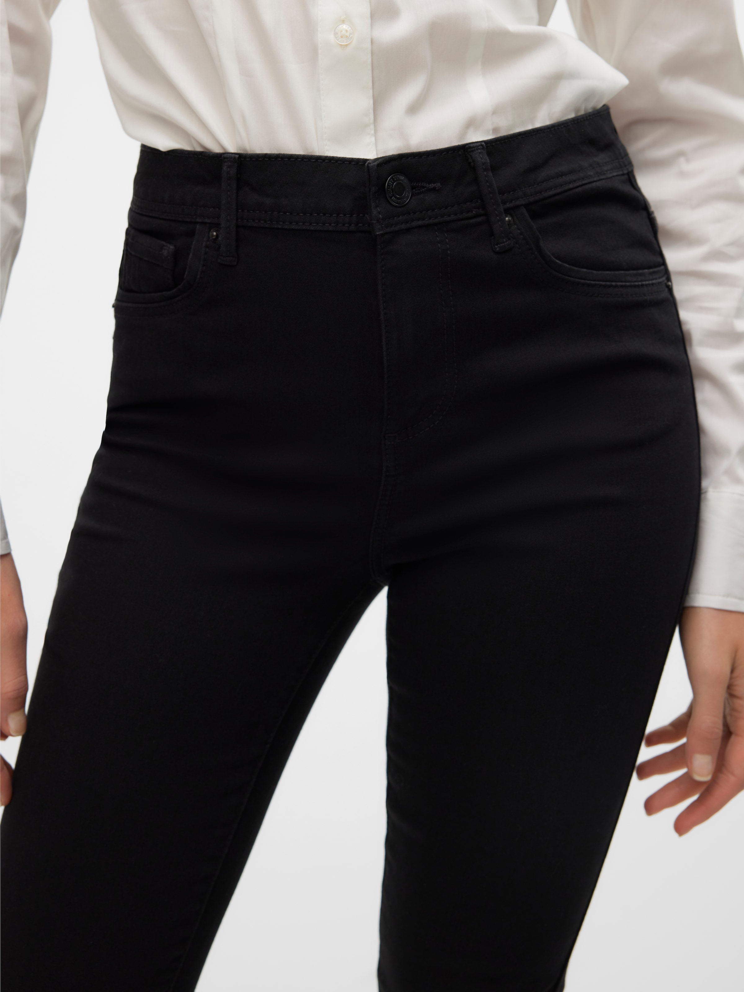 Vero Moda 5-Pocket-Hose »VMKAYA MW LOOSE SOLID PANT«