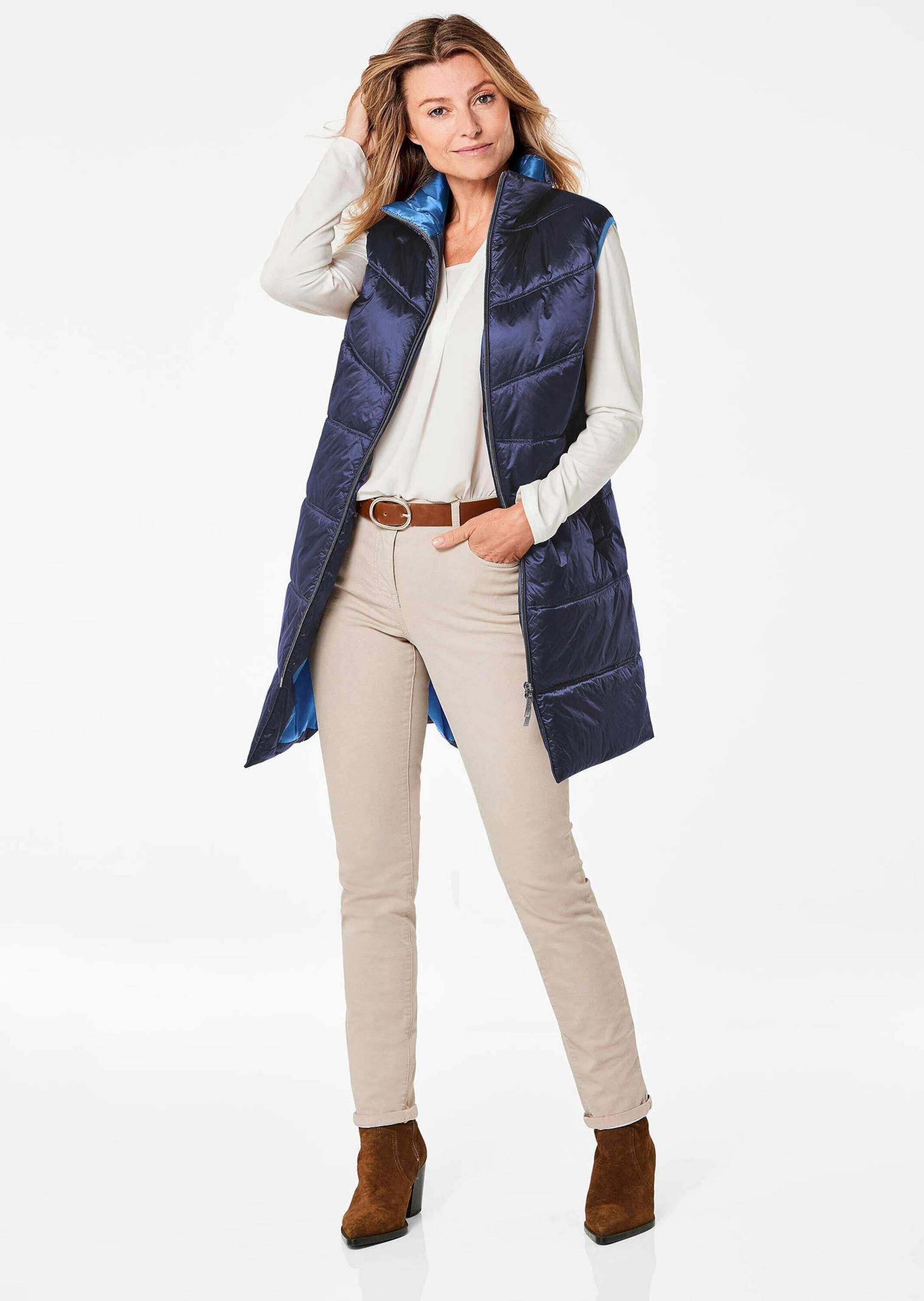 GOLDNER Kurzweste »Kurzgröße Longweste«