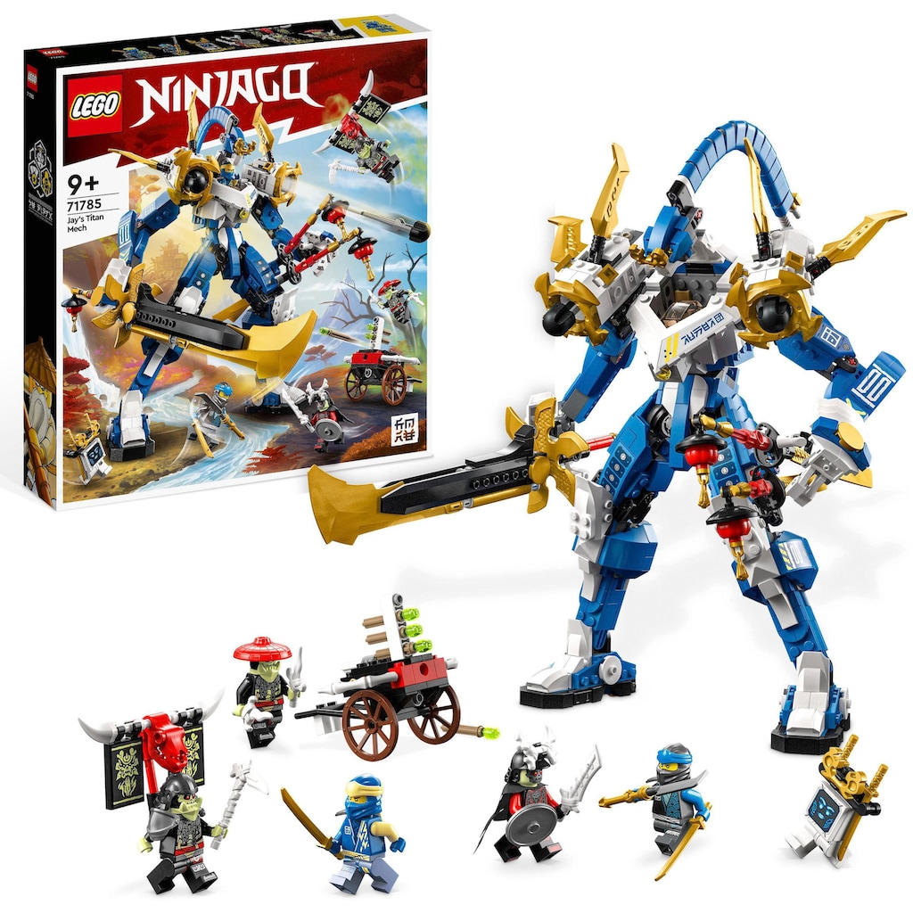 LEGO® Konstruktionsspielsteine »Jays Titan-Mech (71785), LEGO® NINJAGO«, (794 St.)