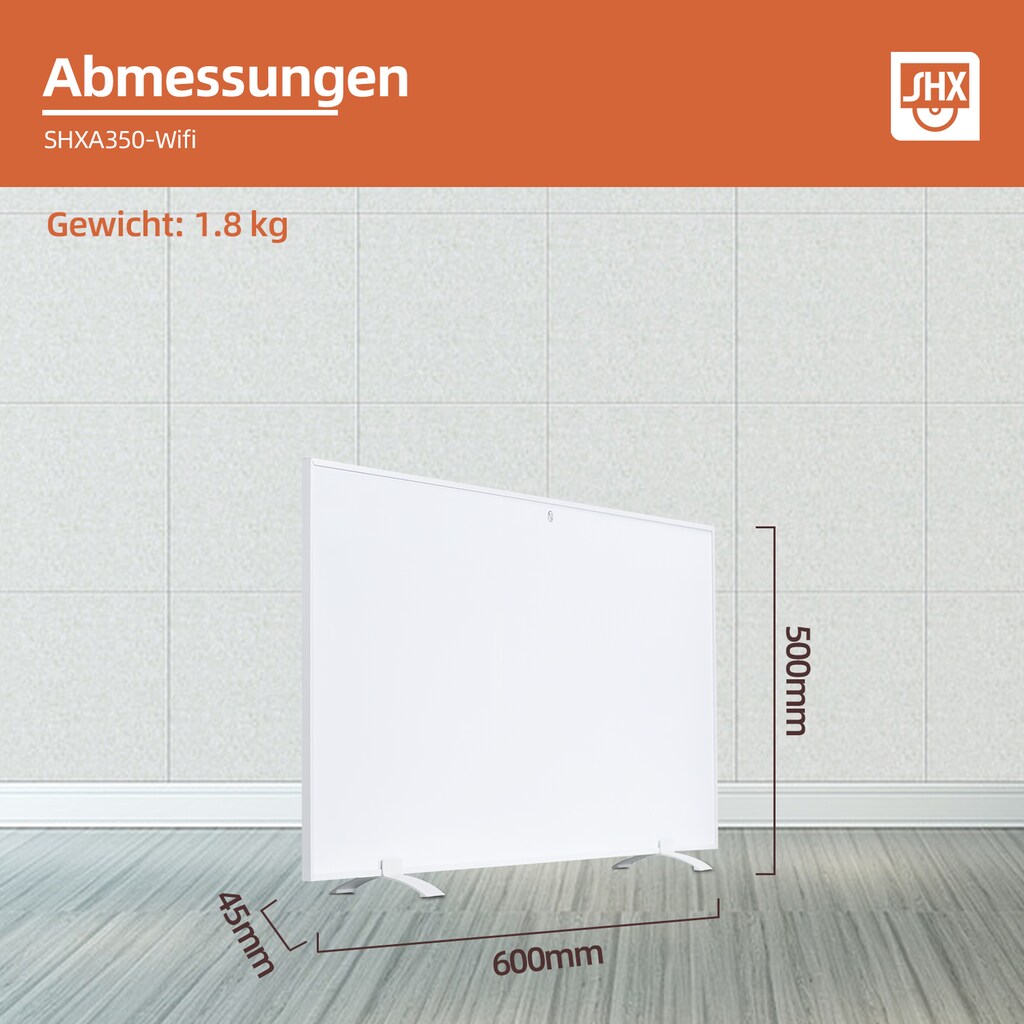 SHX Infrarotstrahler »Infrarot-Heizpanele«, 700 W