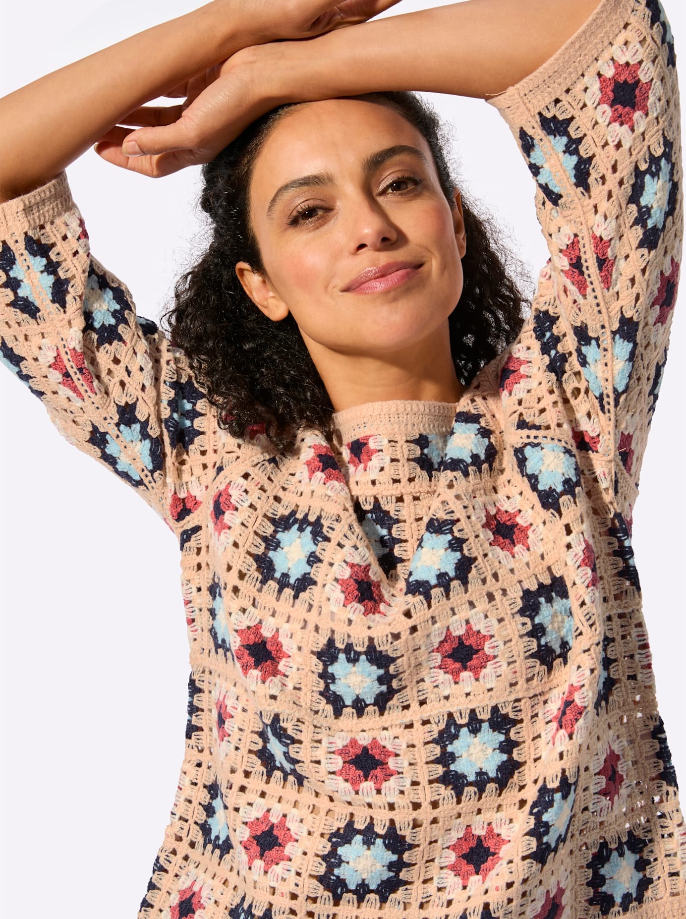 Inspirationen 3/4 Arm-Pullover »Pullover«