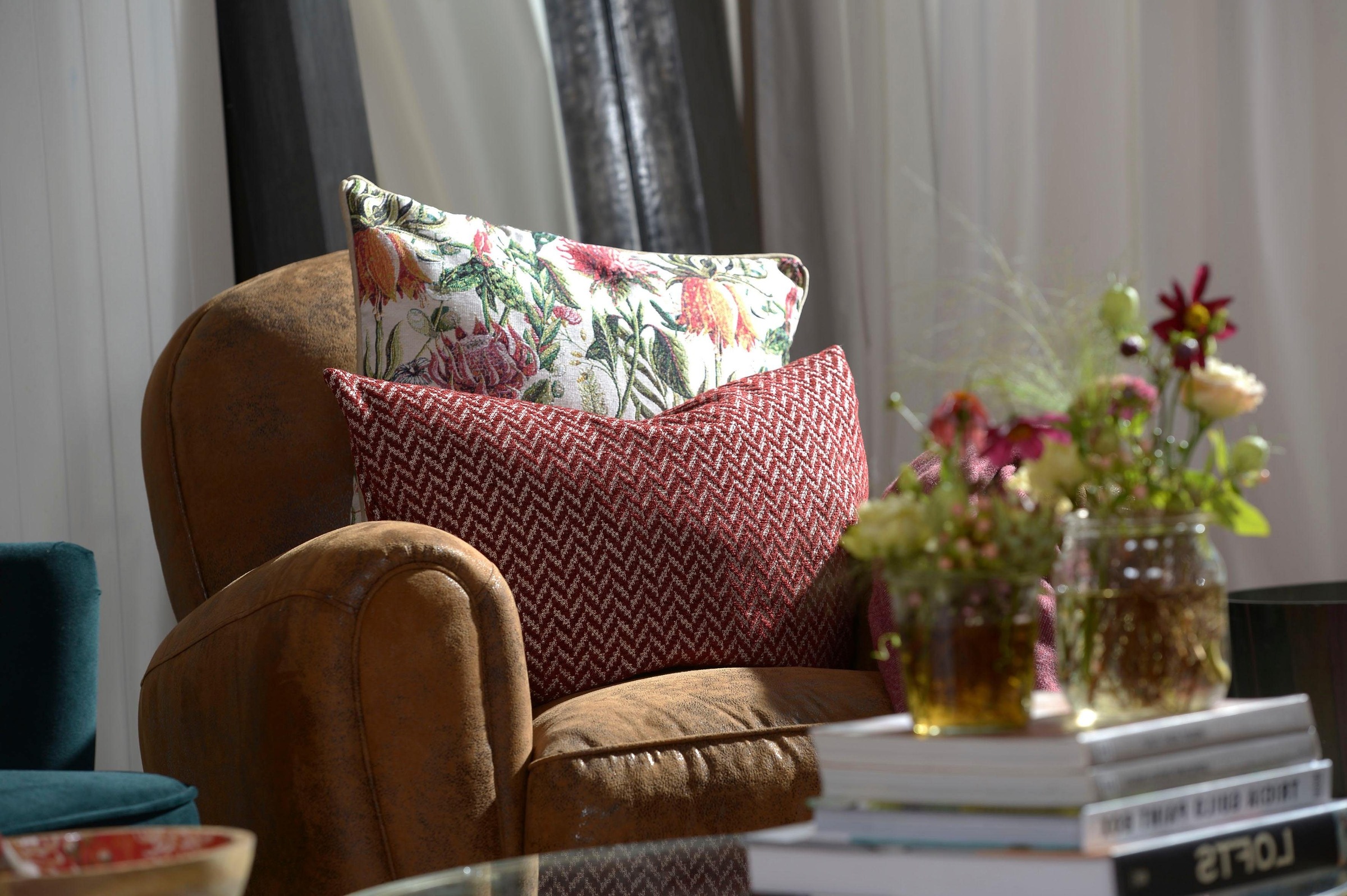 H.O.C.K. Dekokissen »Zircono« mit Ethnomuster, Kissenhülle mit Füllung, 1 Stück