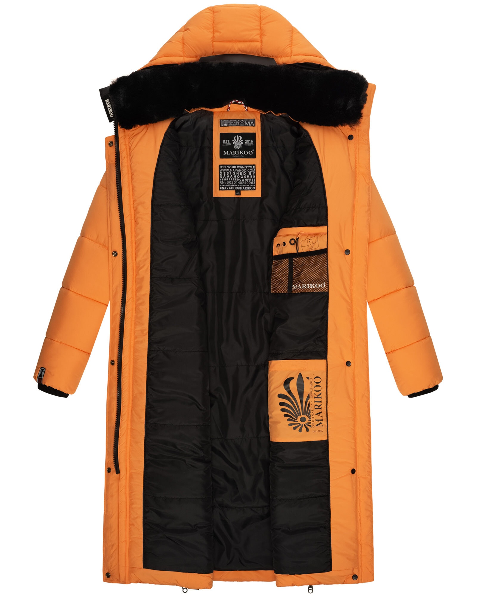 Marikoo Winterjacke »Marikoo Reliziaa Damen Winterjacke B936«