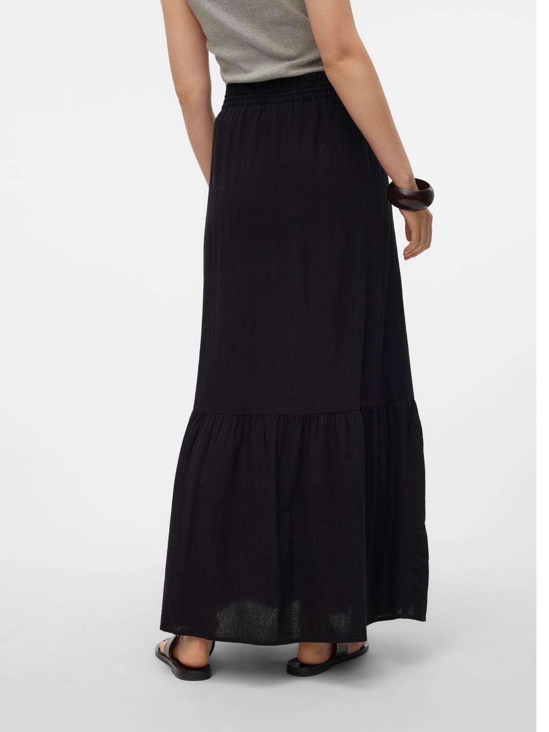 Vero Moda Maxirock »VMPRETTY HW MAXI SKIRT WVN GA NOOS«