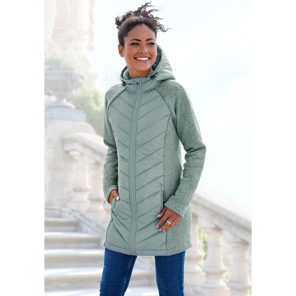 Vivance Steppjacke, mit Kapuze