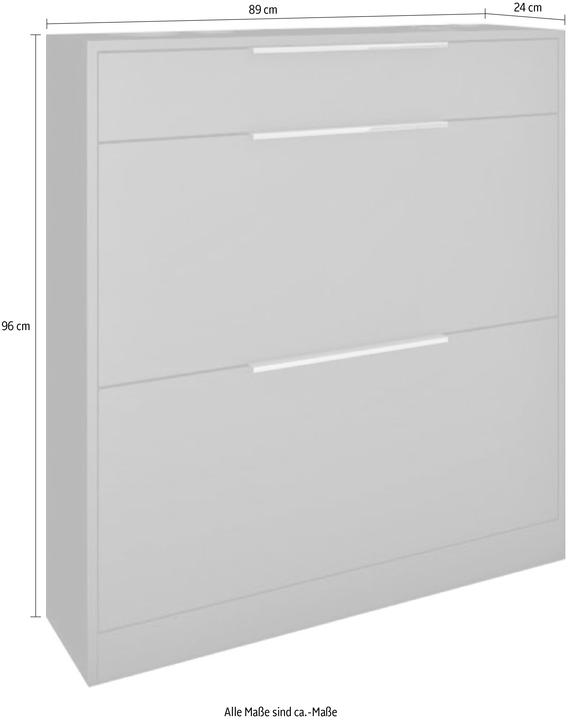 borchardt Möbel Schuhschrank, Stehende Montage, Wandmontage & Glasböden unter Mehr aus der Serie