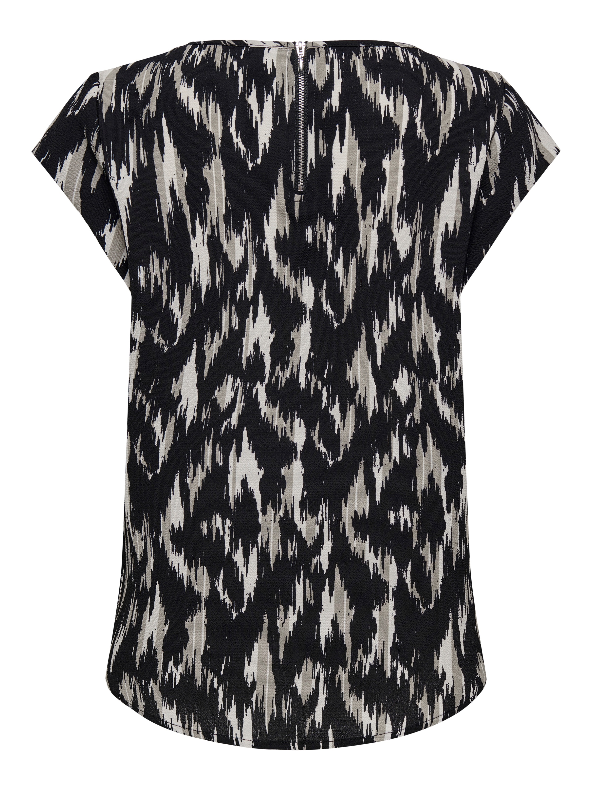 ONLY Shirtbluse »ONLVIC S/S AOP TOP NOOS PTM«, mit Allover Druck