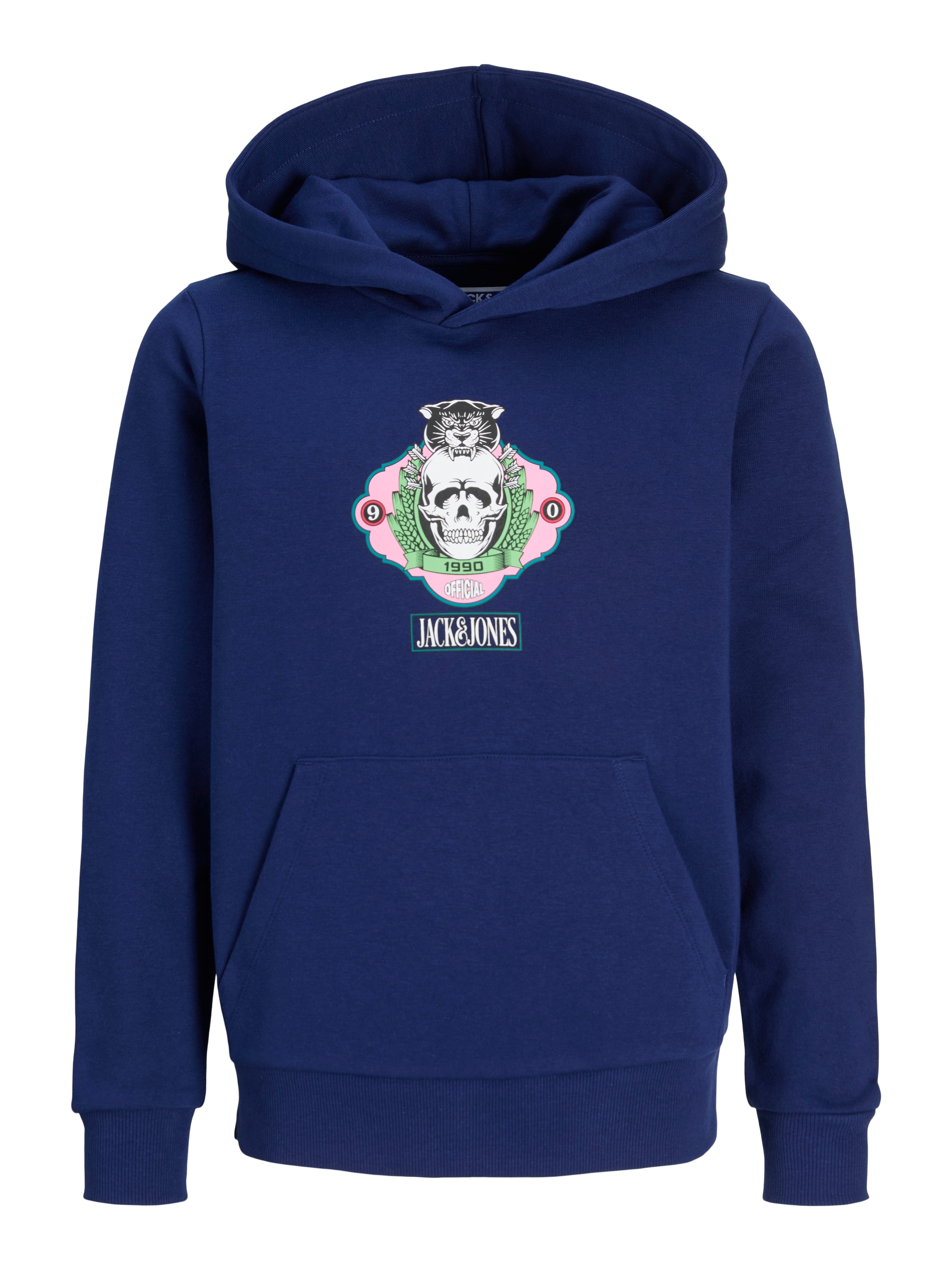 Jack & Jones Junior Kapuzensweatshirt »JORSKULL NATURE SWEAT HOOD SN JNR«
