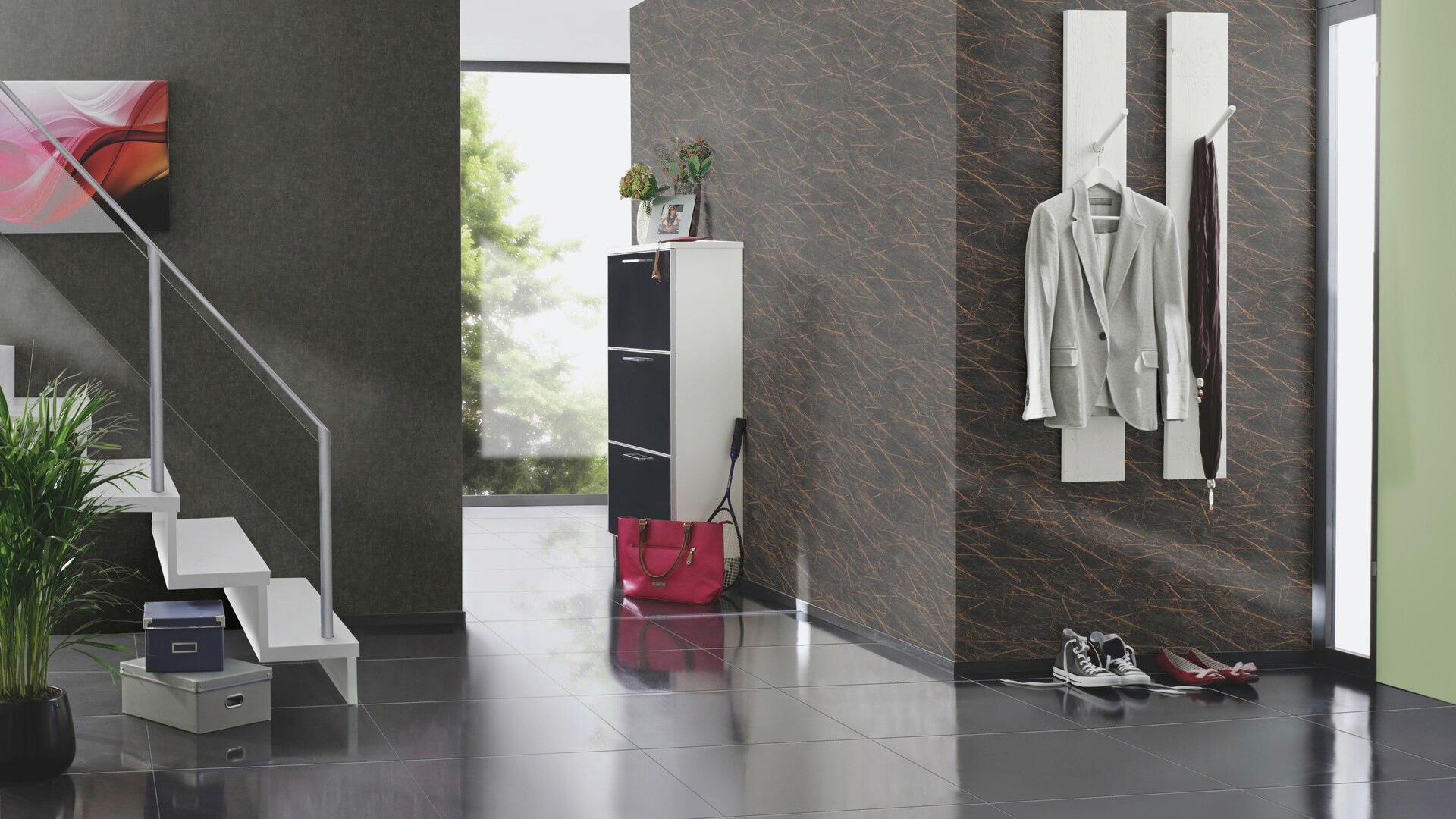 Rasch Vliestapete »Factory IV« einfarbig | uni strukturiert gut lichtbeständig, hochwaschbeständig