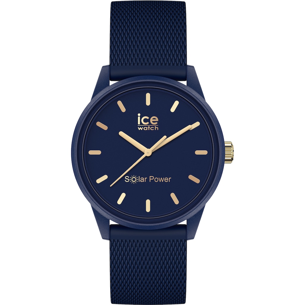 ice-watch Solaruhr »ICE solar power - Navy gold, 018743«