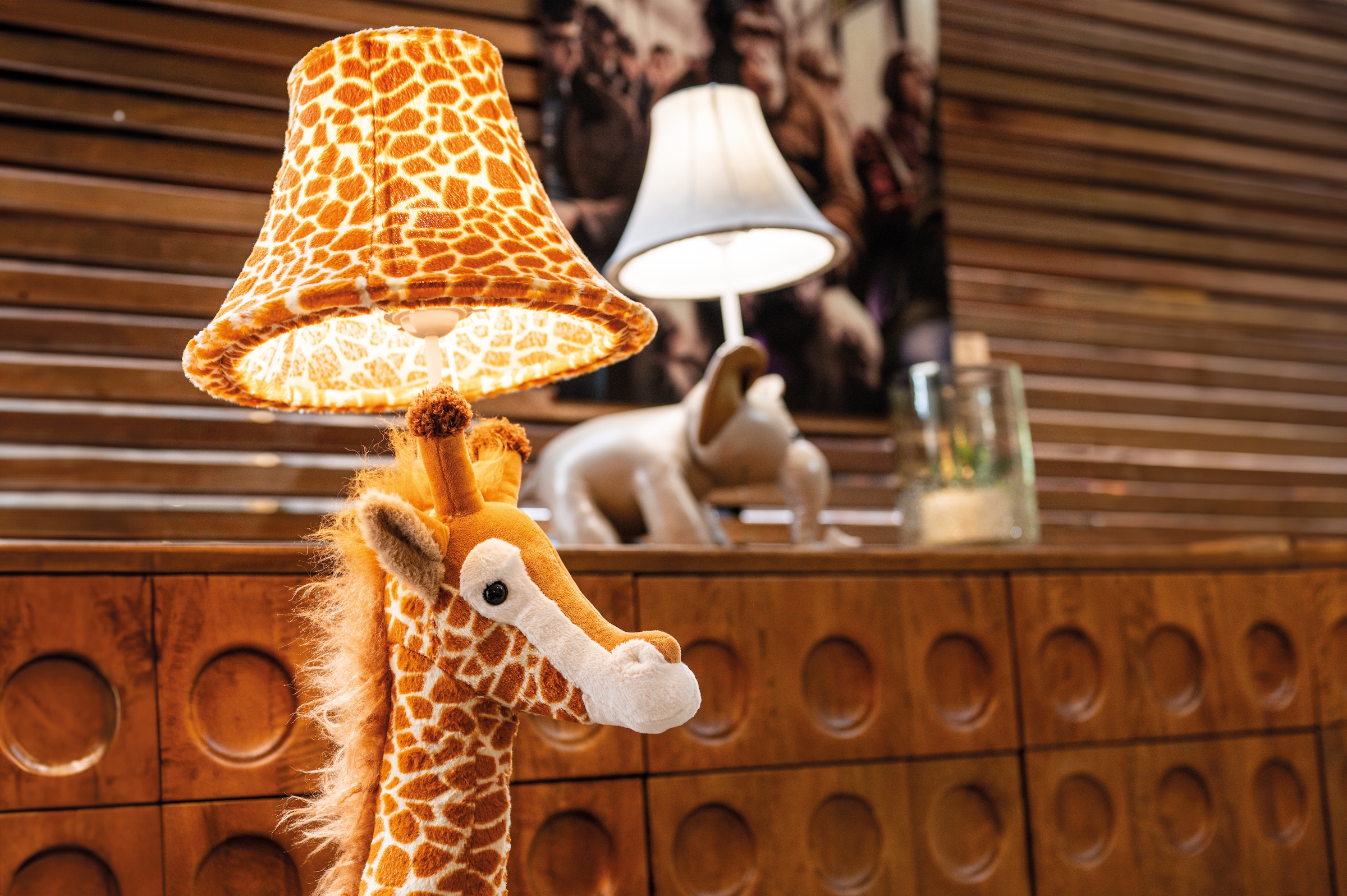 Happy Lamps for smiling eyes LED Stehlampe »Raffi die Giraffe« GU 5,3 1 Stk. Warmweiß Hochwertig, Einzigartig, Zertifiziert