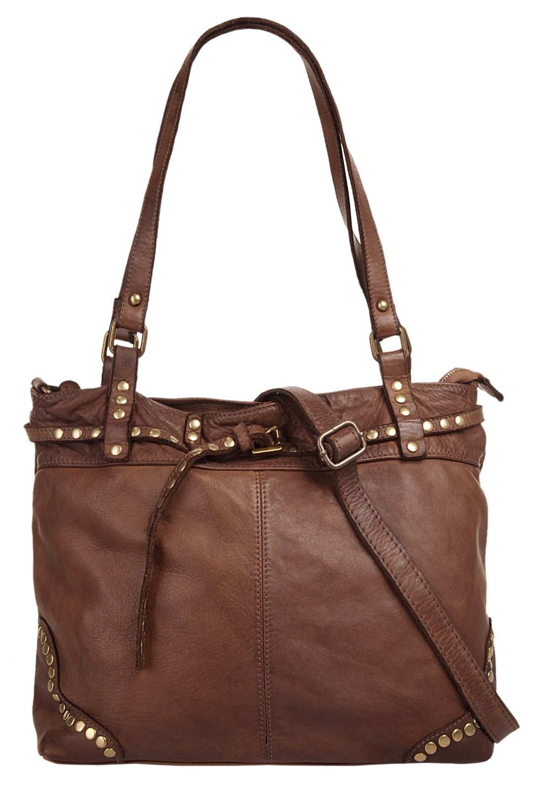 Samantha Look Shopper "SAMANTHA LOOK Damen echt Leder, Made in Italy" echt Leder, Made in Italy