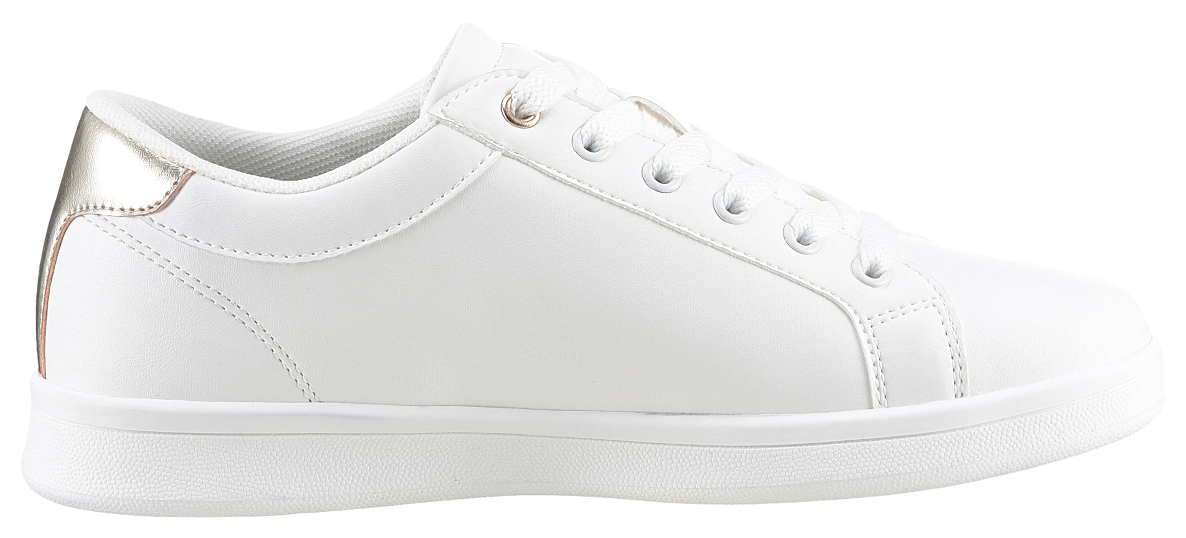 Aniston SHOES Sneaker, Schnürschuh, Freizeitschuh mit Metallic-Akzent - NEUE KOLLEKTION