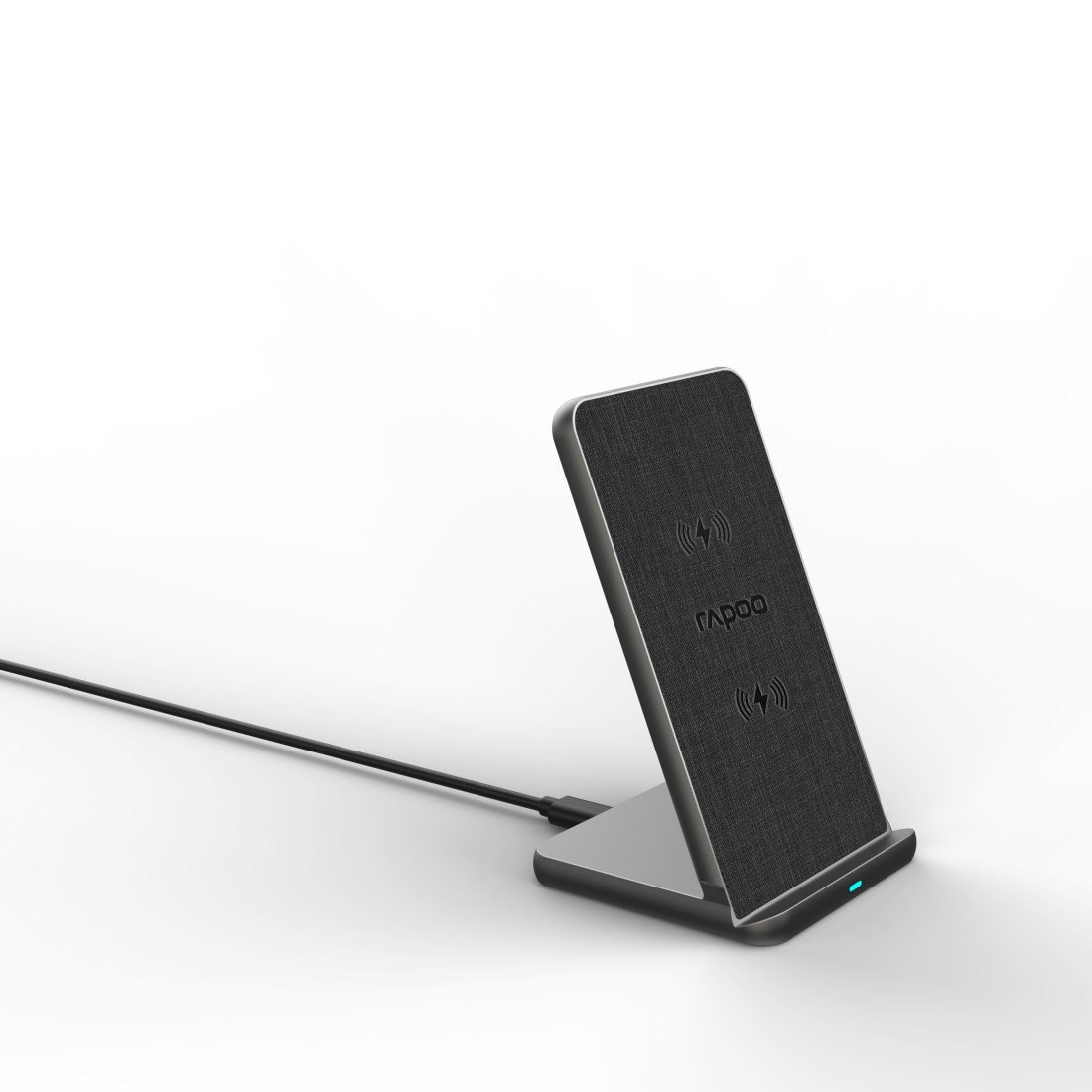 Rapoo Wireless Charger »XC360 Kabelloser Qi-Ladestand, 15W, grau«