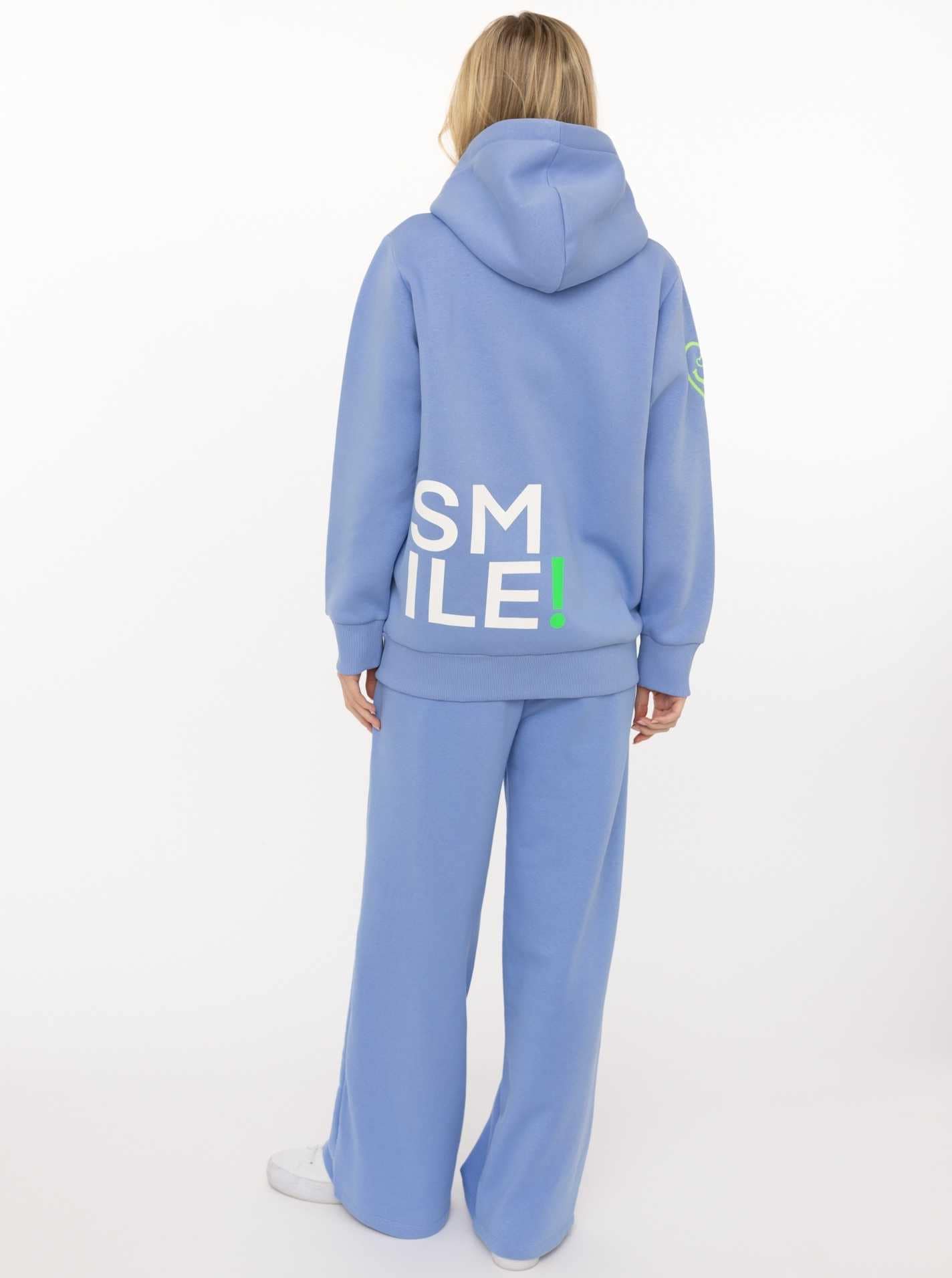 Zwillingsherz Kapuzensweatjacke »"Alissa"« mit SMILE, gesticktem Herz am Arm und Reißverschluss