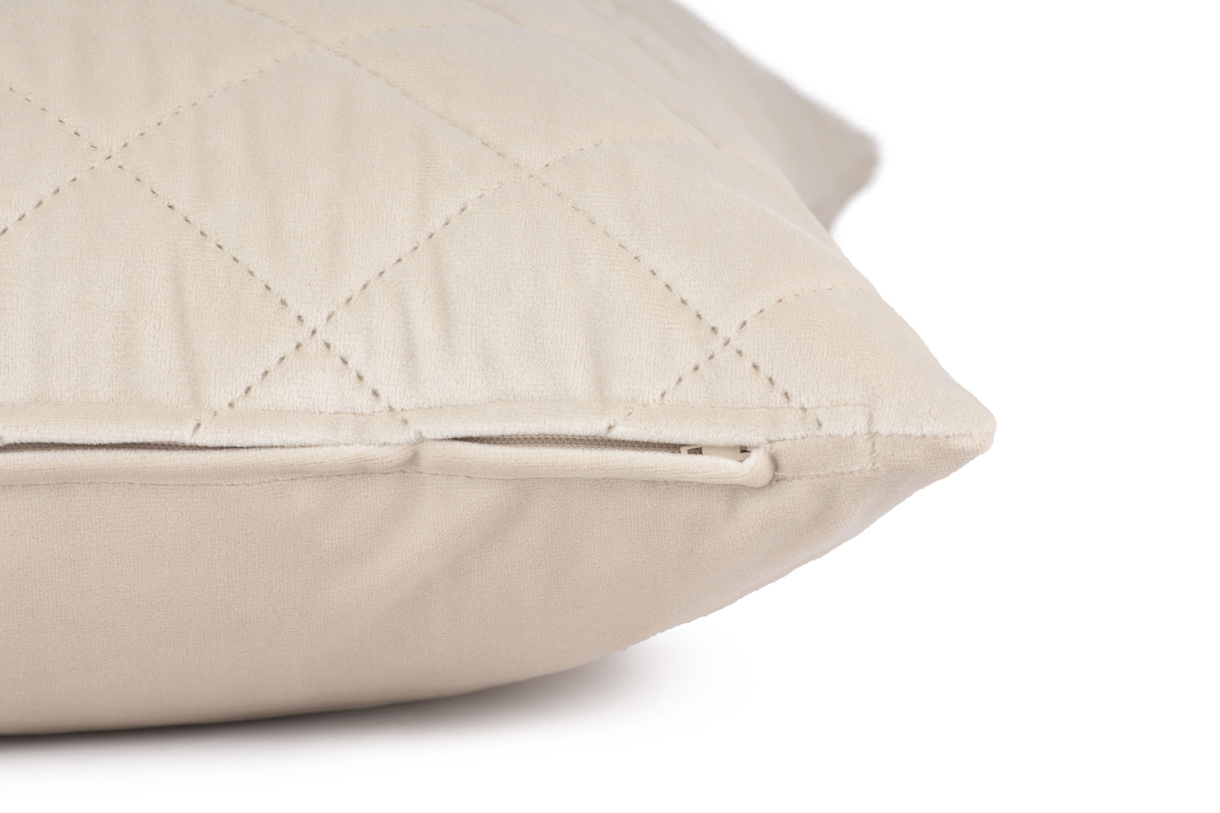 TOM TAILOR HOME Dekokissen »FrenchVelvet Quilt«, Kissenhülle ohne Füllung, 1 Stück