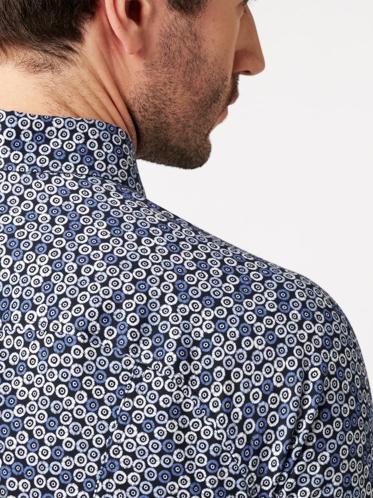 DESOTO Kurzarmhemd »Casual Kent 1/2« Jerseyhemd, slim fit, Kentkragen, bügelfrei